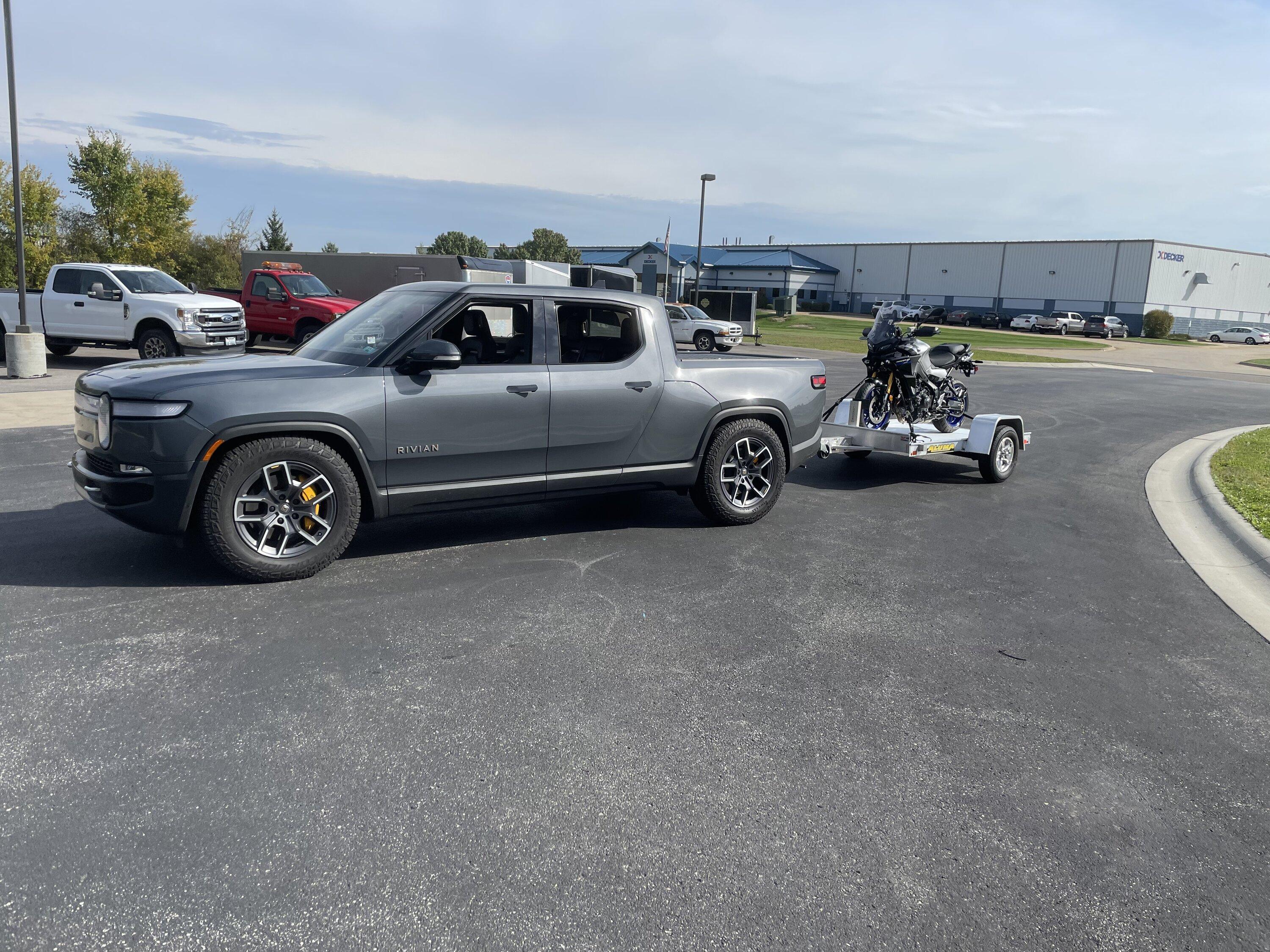 Rivian R1T R1S Motorcycle Hauling Trip with R1T -- Good news for the bike folks! C52BDD0C-1215-477E-99D4-11B9B2FF1BB8