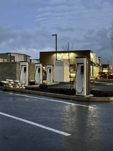 Rivian R1T R1S RAN Rivian Charging Stations Locations Map via Google Maps 1669184735776