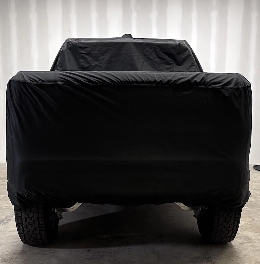 Rivian R1T R1S NEW PRODUCT! Rivian R1T Covers - Team 1EV BlackMaxx Rivian R1T Precision Fit Vehicle Cover RivCover5