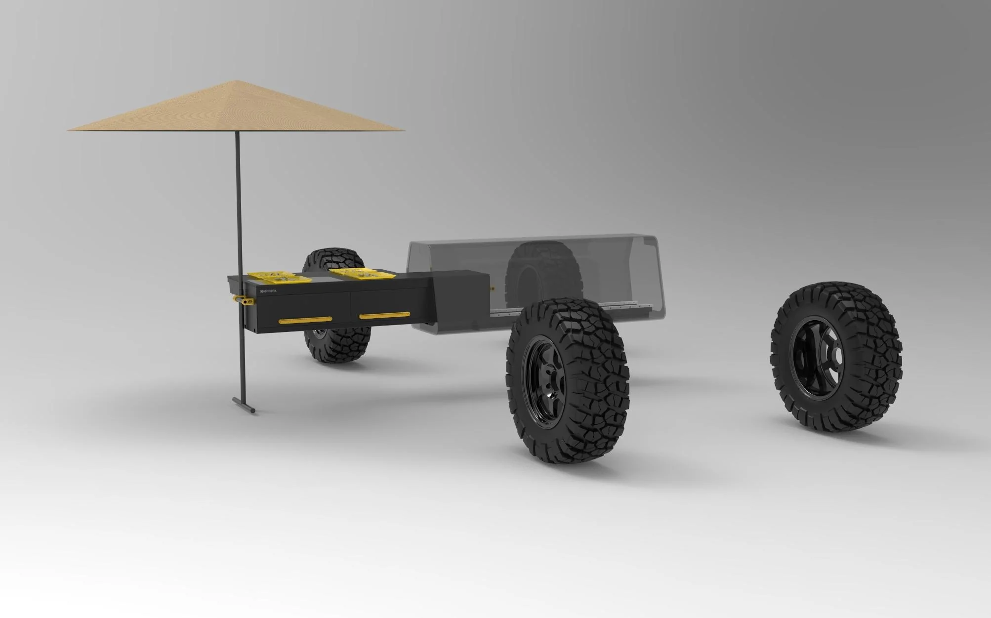 Rivian R1T R1S ʞ [=0===0] k Projects: Slide Out Camp Kitchen / Slide Out Bin Tray kook-02