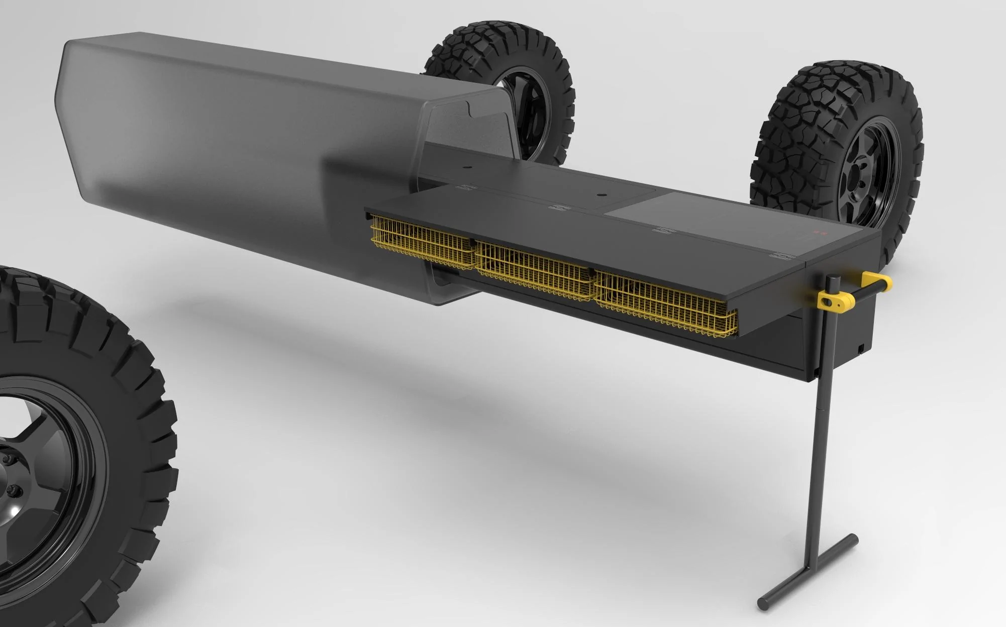 Rivian R1T R1S ʞ [=0===0] k Projects: Slide Out Camp Kitchen / Slide Out Bin Tray kook-12