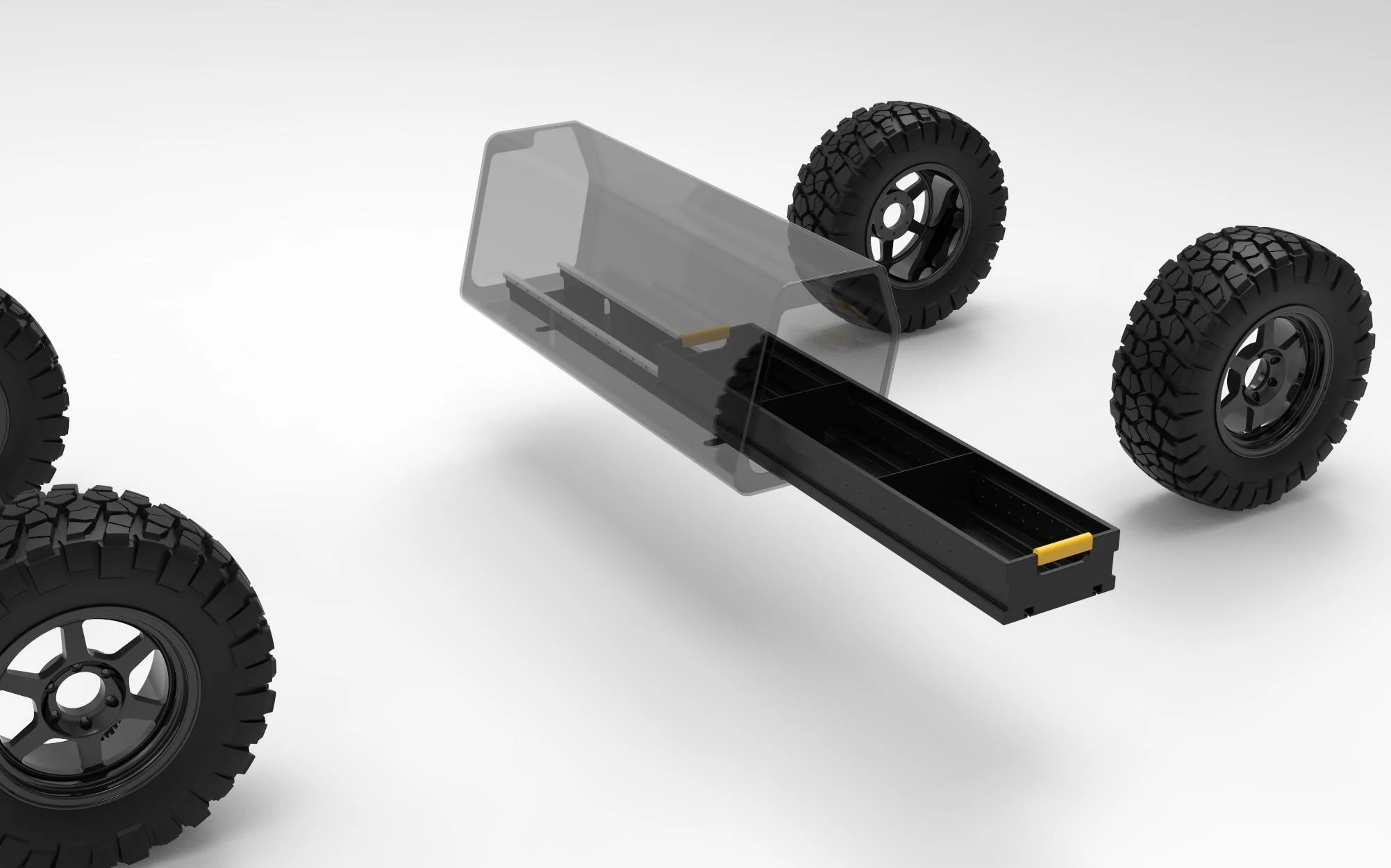 Rivian R1T R1S ʞ [=0===0] k Projects: Slide Out Camp Kitchen / Slide Out Bin Tray kook-42