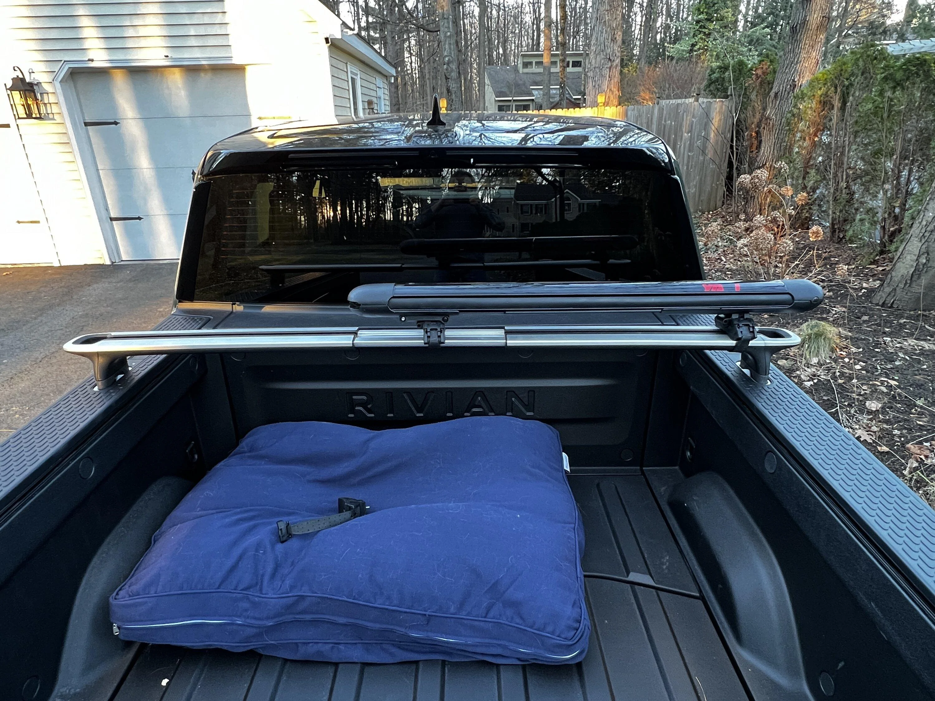 Rivian R1T R1S Anyone used a ski rack for their R1T yet? 0E0C57D7-E581-46A1-942E-5B2B11E19265