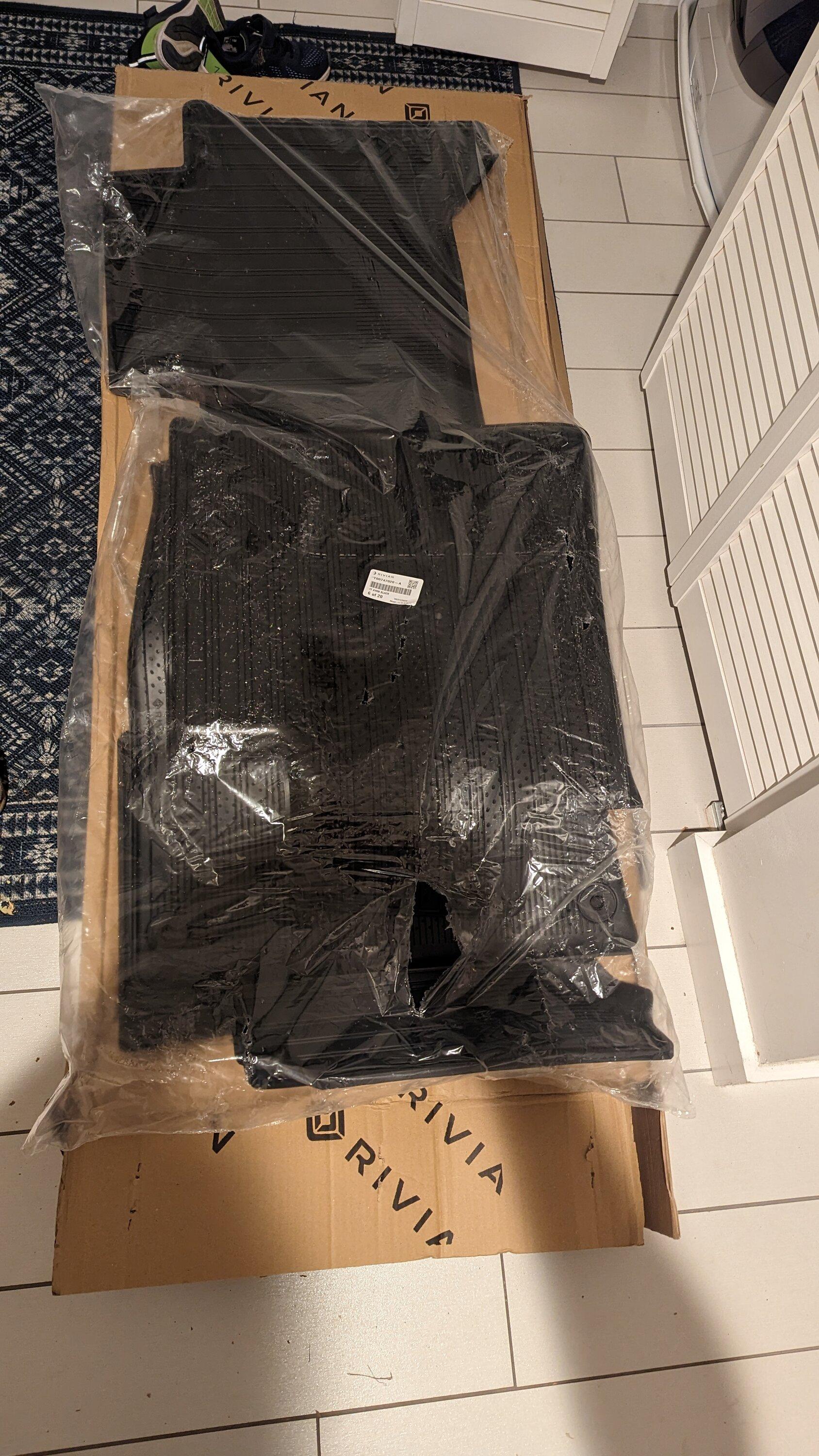 Rivian R1T R1S New R1T All Weather Mats - $150 PXL_20221127_033939248