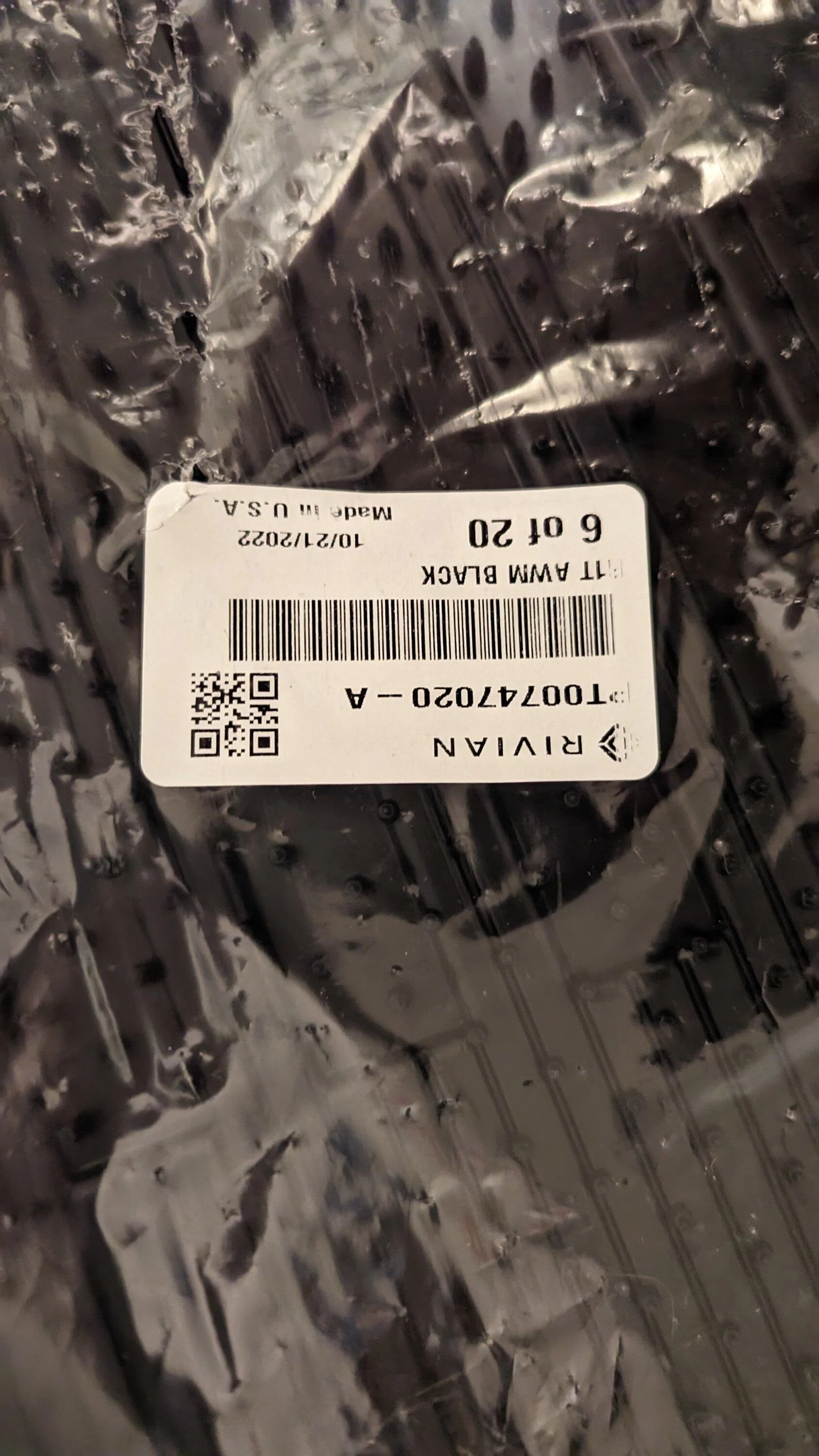 Rivian R1T R1S New R1T All Weather Mats - $150 PXL_20221127_033946318