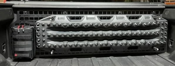 Rivian R1T R1S Rivian R1T Cab Wall MOLLE Panel Install Guide // BuiltRight Industries Builtright rack with Maxtrax Extrem