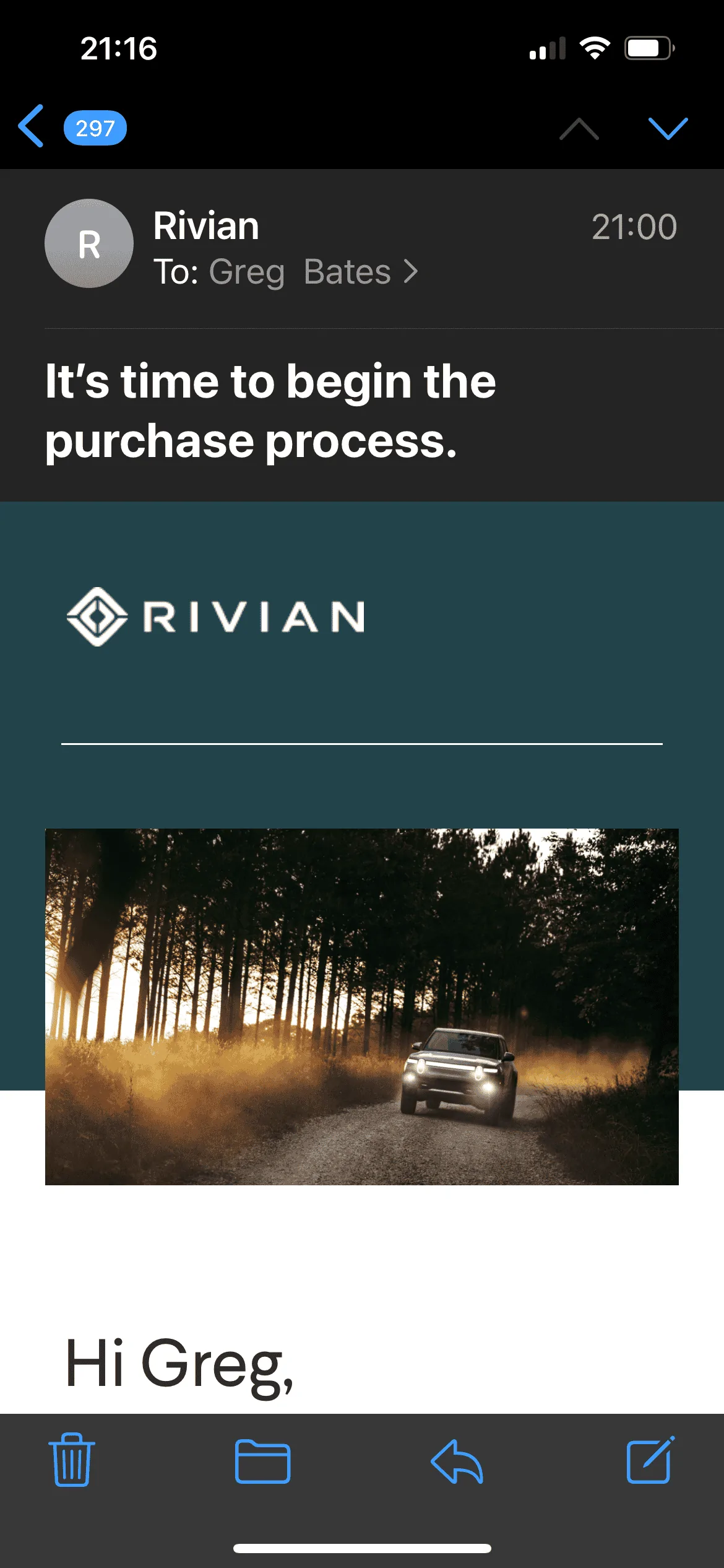Rivian R1T R1S Alone in Alabama? B97AE509-F29B-4CBD-A550-F3D91AC537DA