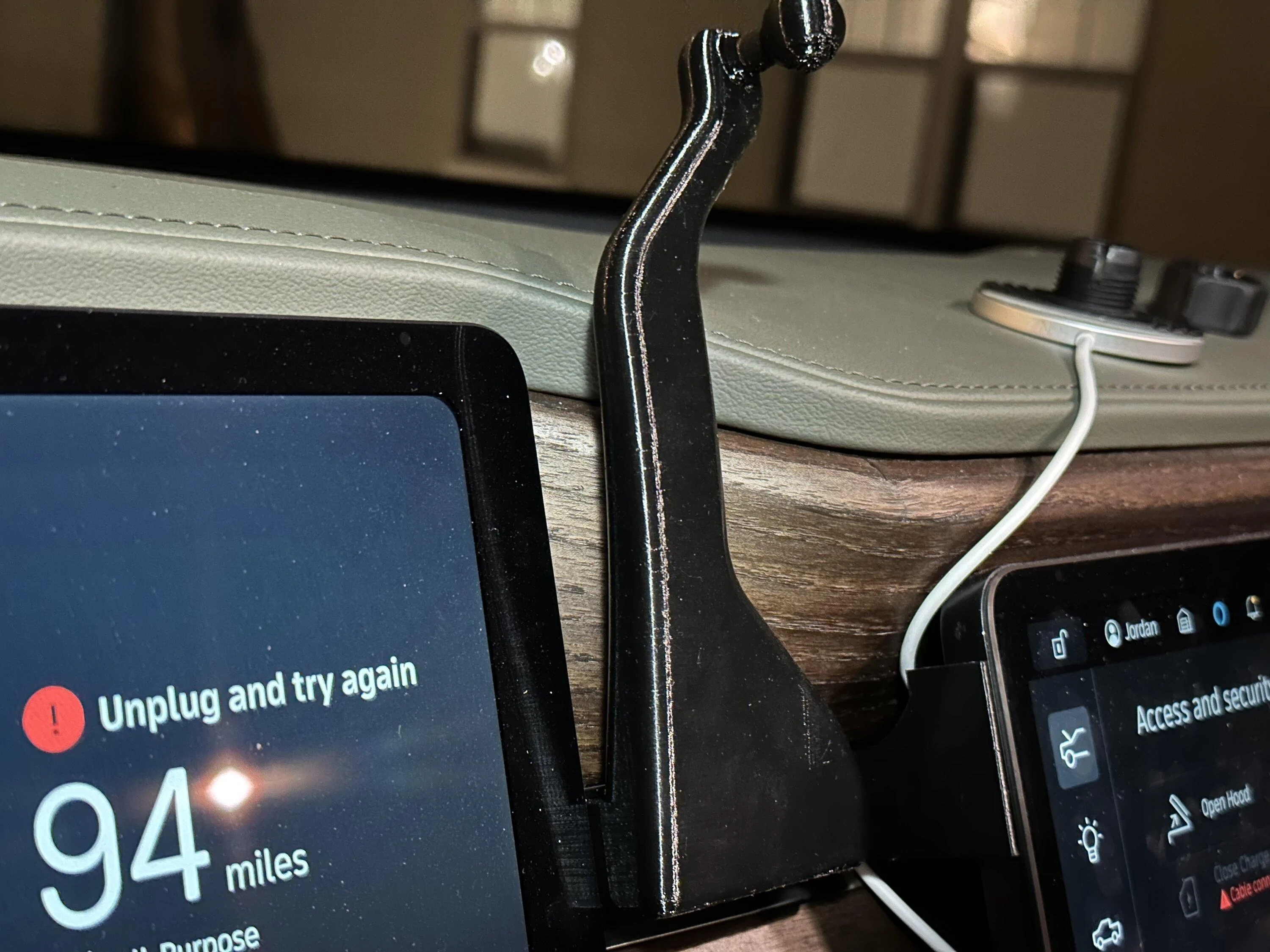 Rivian R1T R1S Mounting a cell phone.  Has anyone done it? DF988D65-2E96-4129-8C6A-682AA2FD0F20