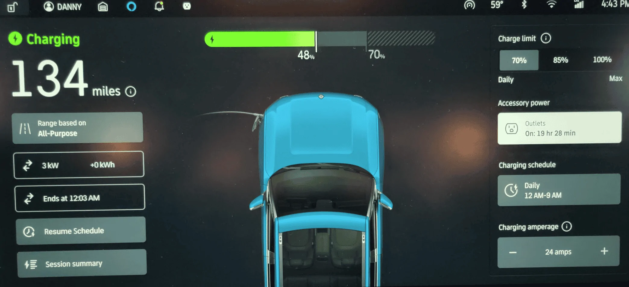 Rivian R1T R1S Charging a Rivian with an Ecoflow Delta Pro 1669785169365