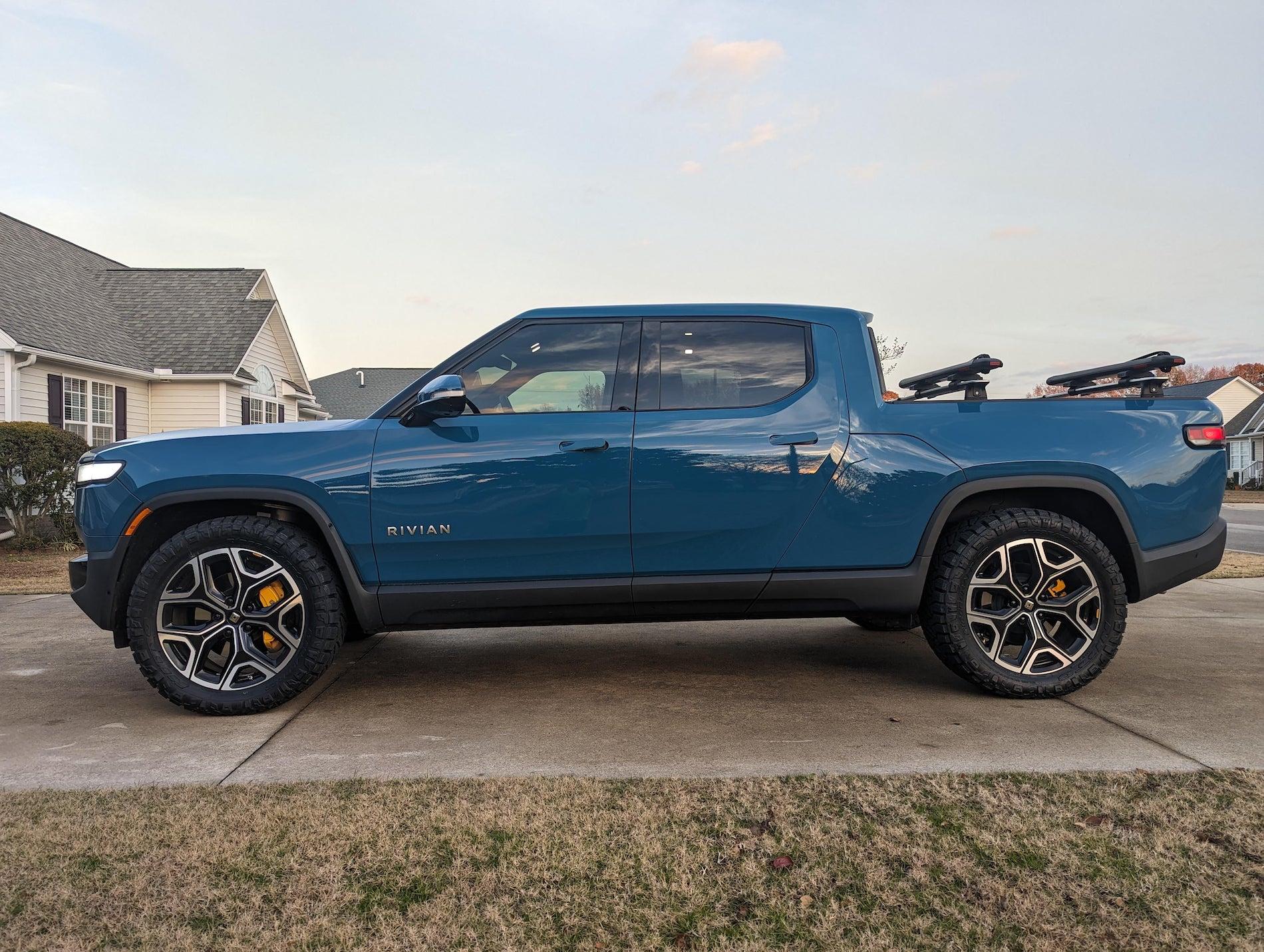 Rivian R1T R1S Nitto Ridge Grapplers tires (295/50/22) installed on 22” wheels on Rivian R1T Nitto Ridge Grapplers tires (295:50:22) installed on 22” wheels on Rivian R1T 4