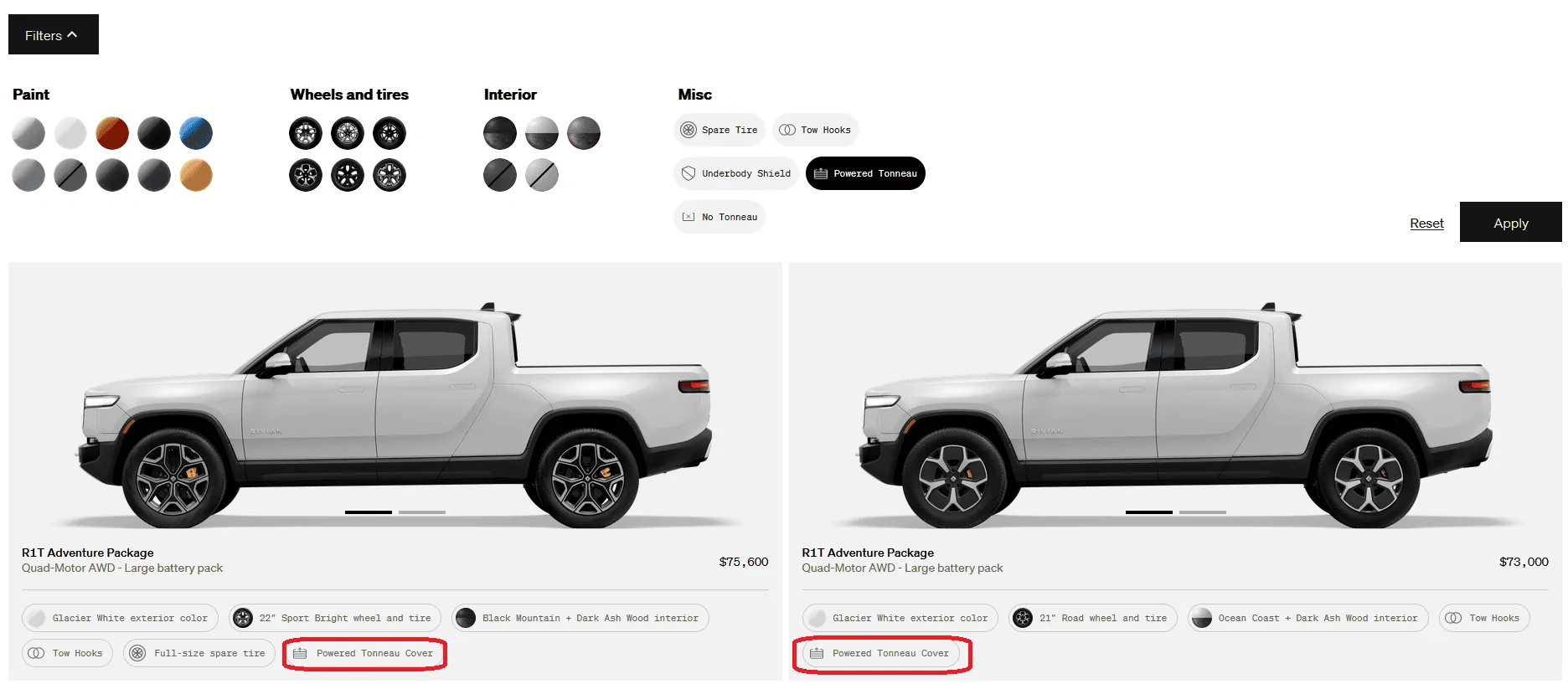 Rivian R1T R1S First look at @ “Introducing the R1 Shop” -- Rivian website to shop for R1T that delivers in 6-8 weeks 1669952201682