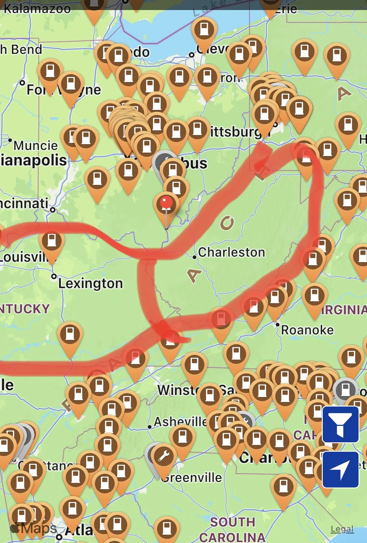 Rivian R1T R1S West Virginia is a Rivian Dead Zone 5113B81B-8386-4EA0-9249-B6143DF5CC6A