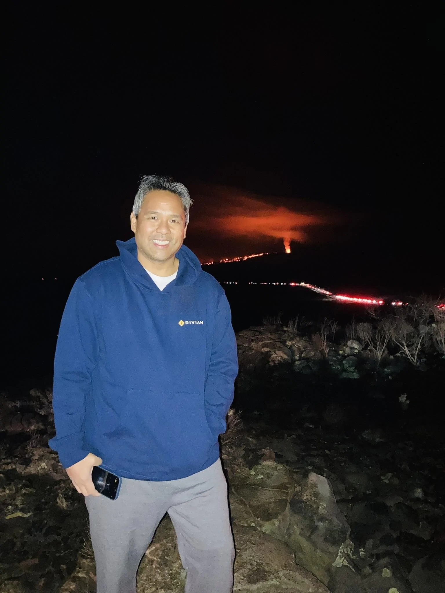 Rivian R1T R1S Rivian (swag) at Mauna Loa Eruption 0220BC25-C583-40ED-8040-D9E160DF7228