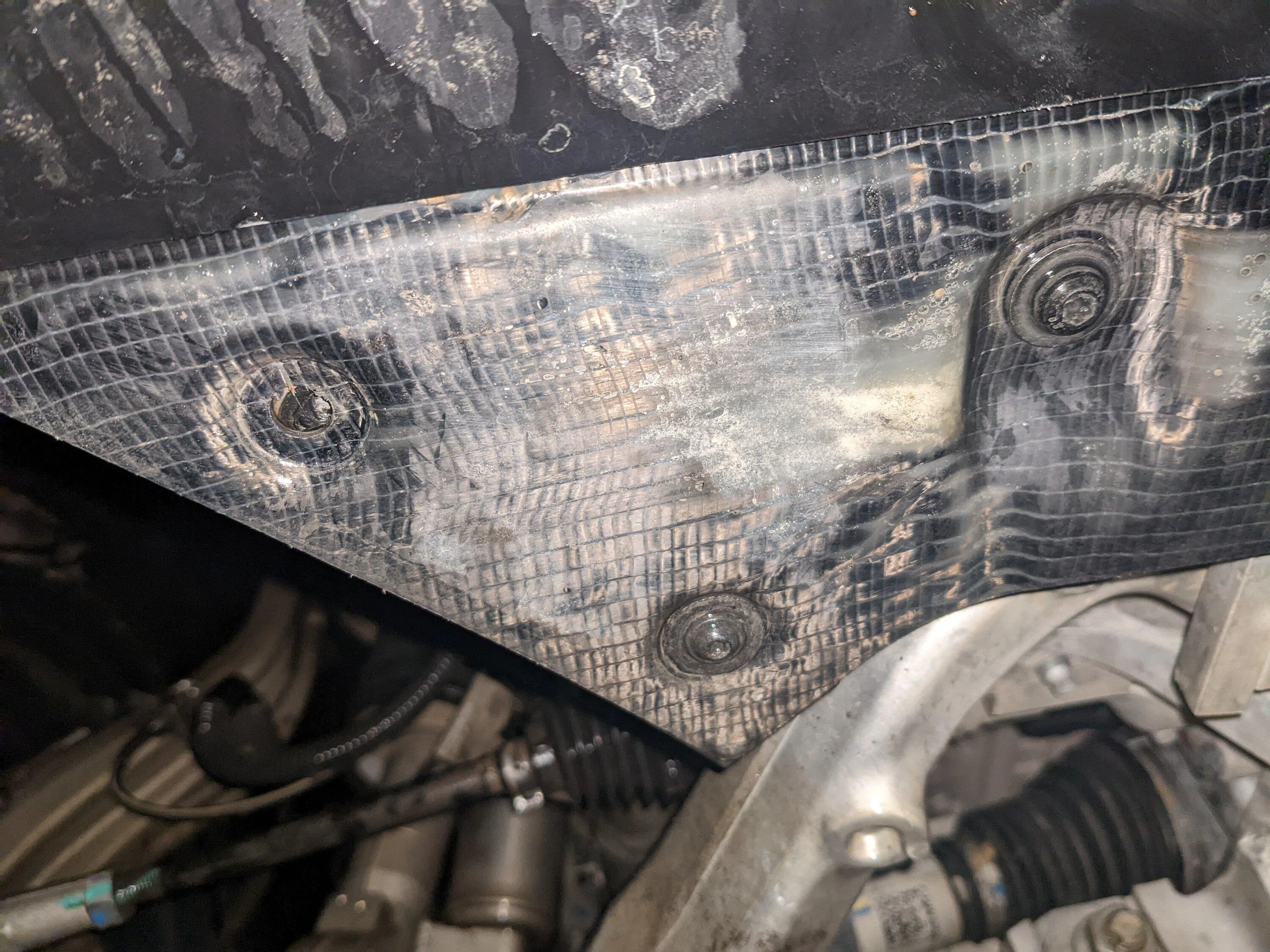 Rivian R1T R1S To Shield or Not to Shield? Option the Reinforced Underbody Shield? PXL_20221204_212148926