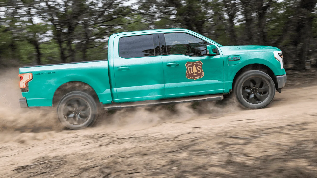 Rivian R1T R1S Missed Opportunity: US Forest Service pilot program with Ford for Lightning Trucks 81013e889447b8f2ef2165b62fdf818c