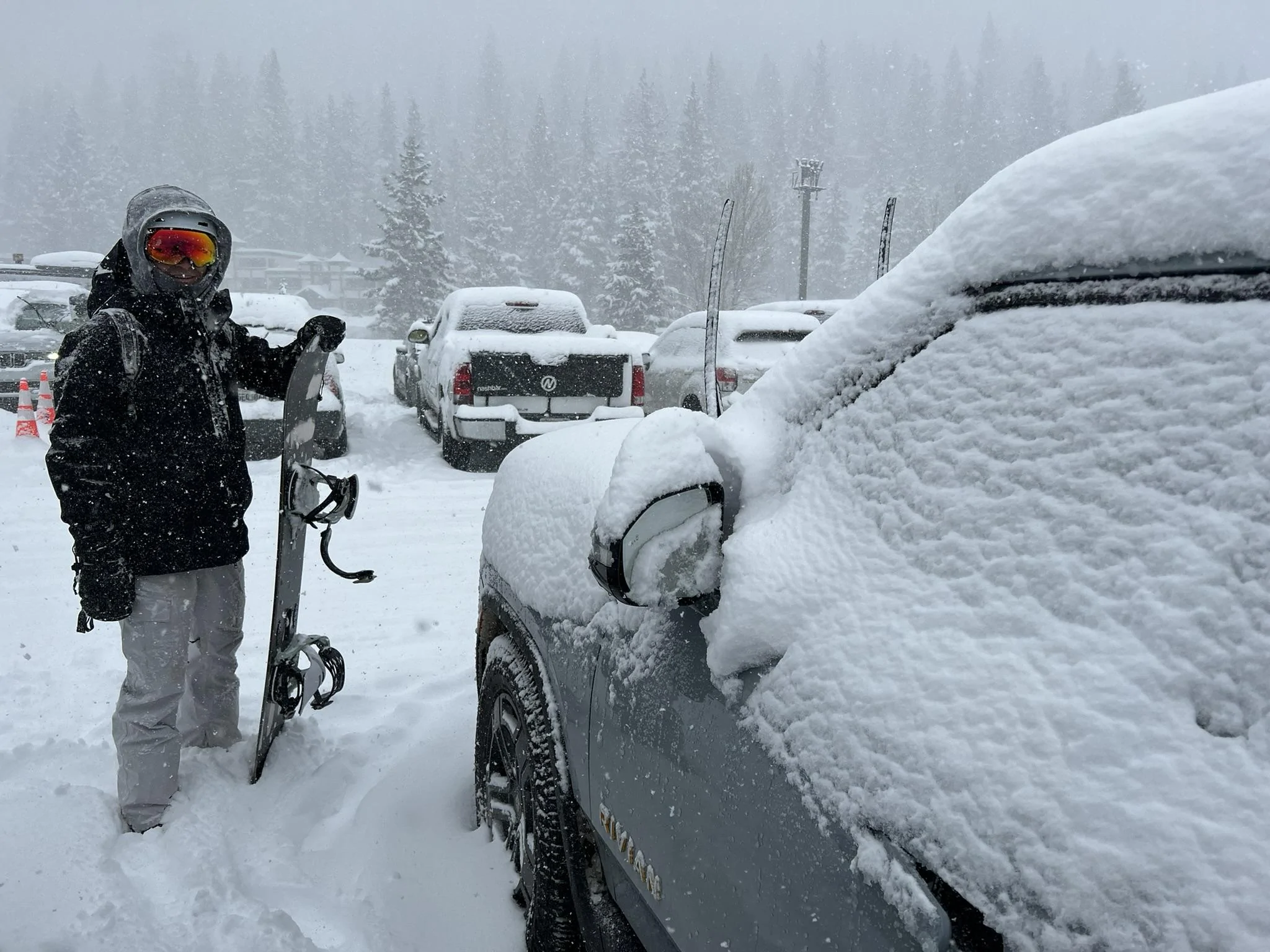 Rivian R1T R1S Your experience stopping on snow, on a downslope hill? 6BBFB944-1495-4BEF-86DA-347E0F4F0448