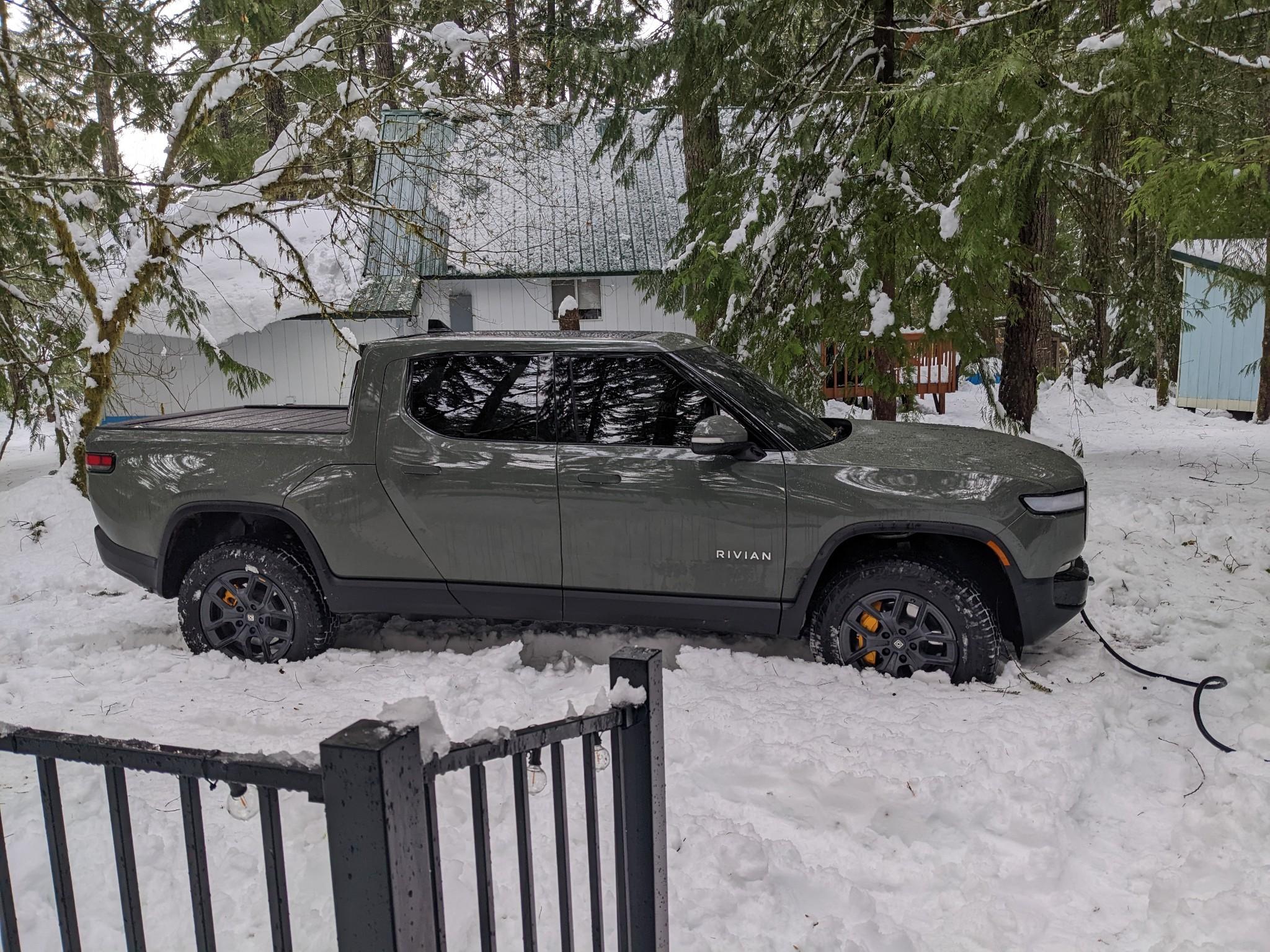 Rivian R1T R1S Snow socks for the 20s. IMG_20221209_062700