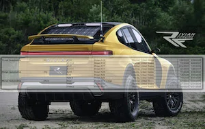 Rivian R1T R1S R1T & R1S commonality. Rivian-R2R-R2S