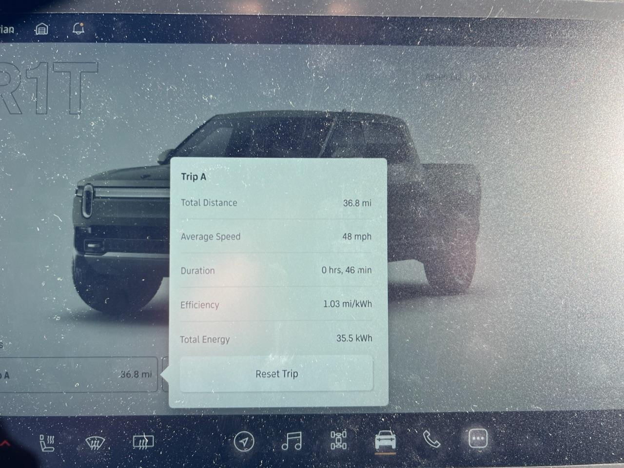 Rivian R1T R1S Towing + Efficiency: Please post your experience! 818FDCCC-B396-4A2E-96FB-FE93CC84668D