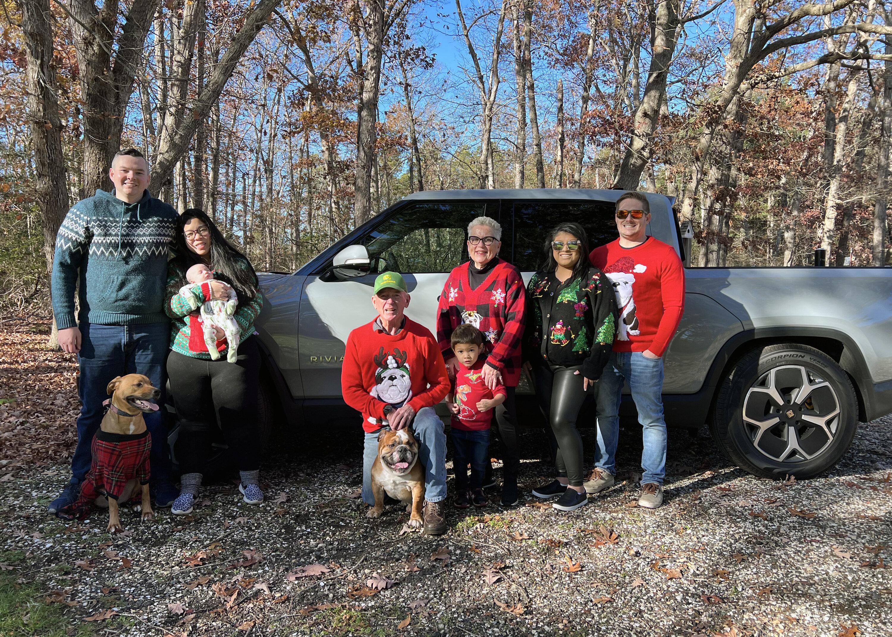 Rivian R1T R1S Our Christmas Card 1670776294926