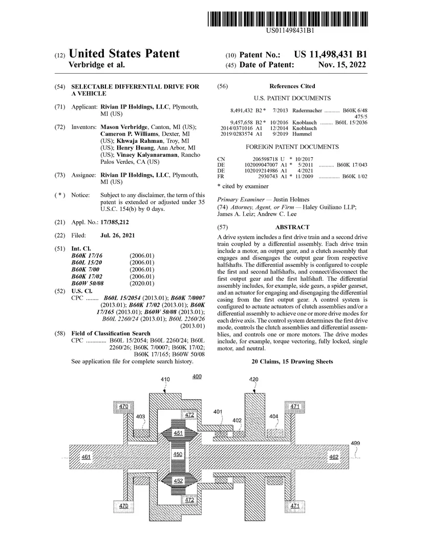 Rivian R1T R1S Cool Rivian Patent/TradeMark Info 1670861134136