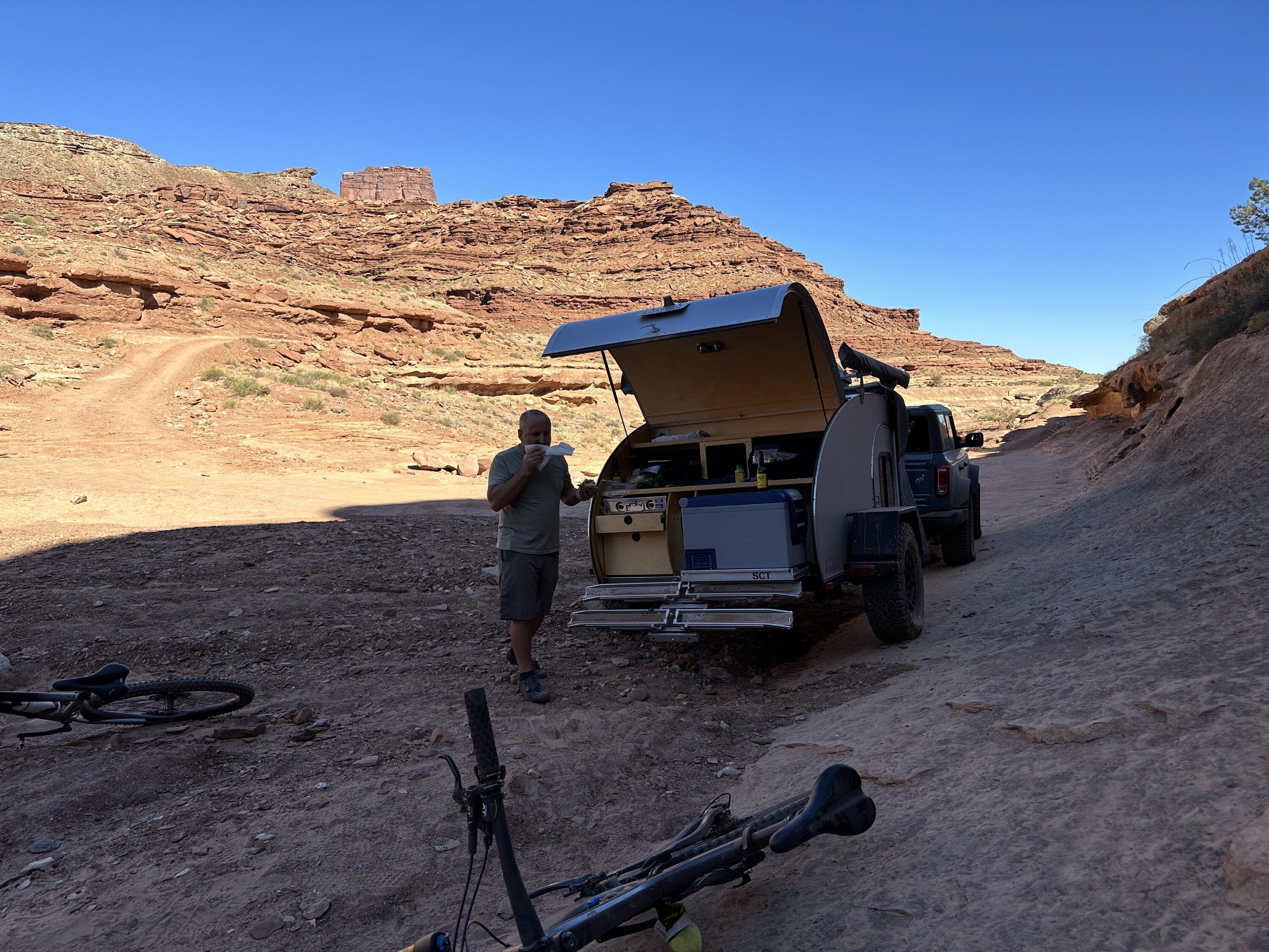 Rivian R1T R1S Tow Test - Rivian R1T & nuCamp TAB 320 S Boondock Teardrop Trailer AD3326A8-5575-4DC3-B670-0A861906FF66