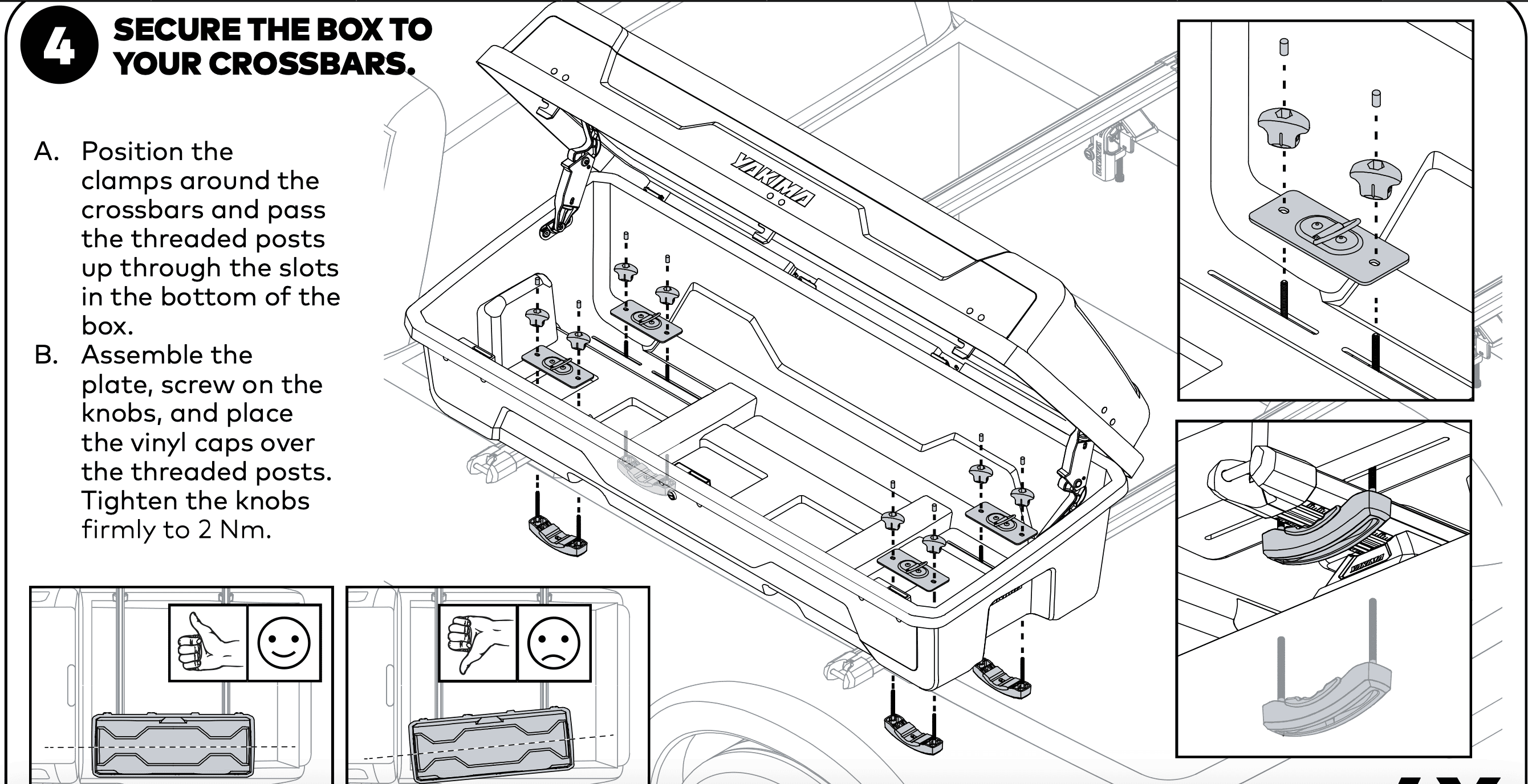 Rivian R1T R1S Yakima DeepSpace 10 Cargo Box installed 1671064595593