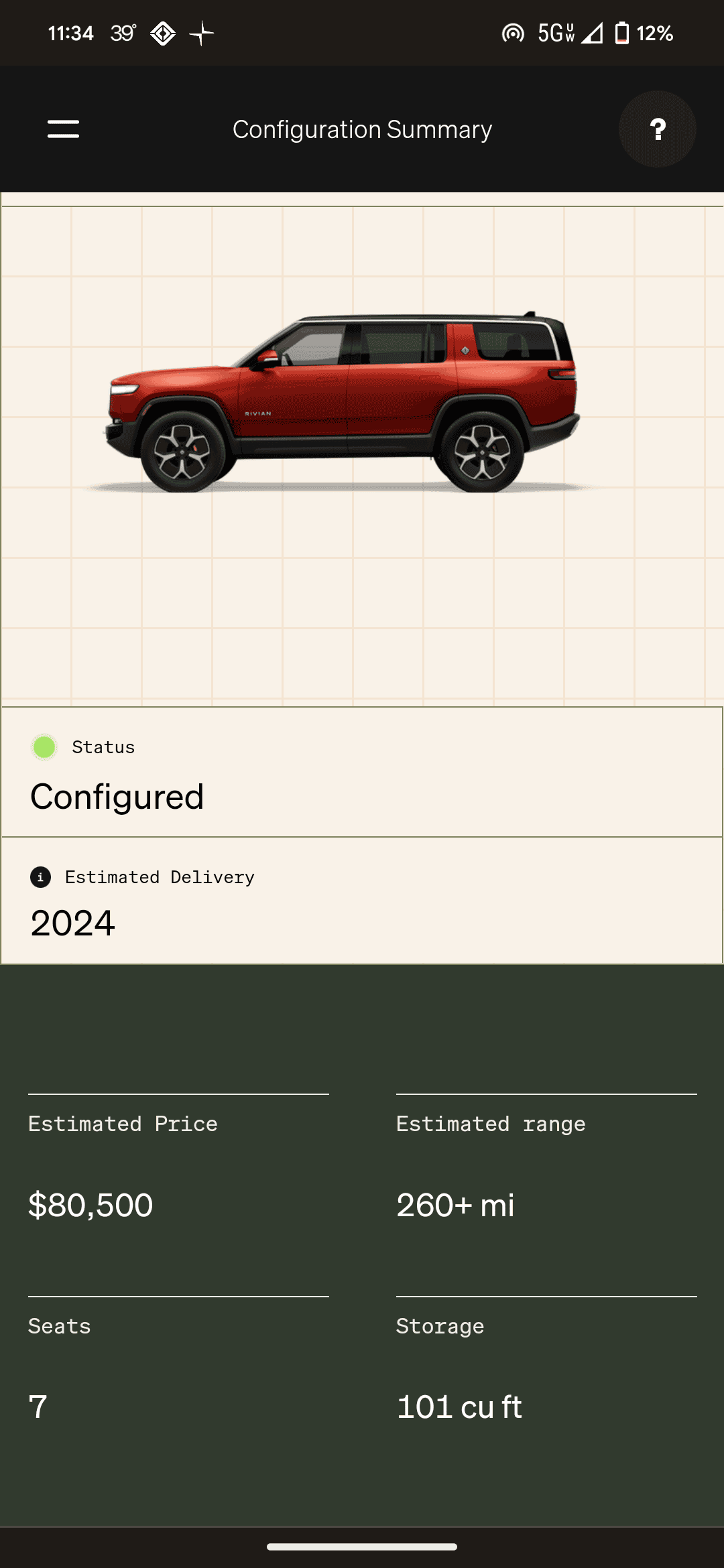 Rivian R1T R1S Official Rivian Email: Updates on Purchasing Adventure Gear -- Certain products will no longer be available in the configurator Screenshot_20221215-113416