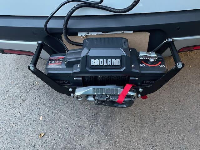 Rivian R1T R1S Portable winch option IMG_0592