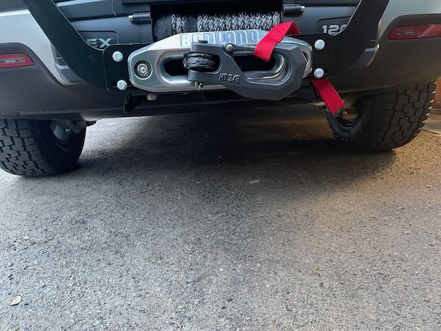 Rivian R1T R1S Portable winch option IMG_0593