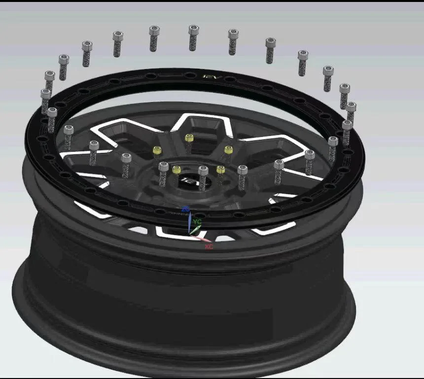 Rivian R1T R1S Forged wheels for off roading 12E825ED-6FA0-4A23-B93A-C60BA1B94D20