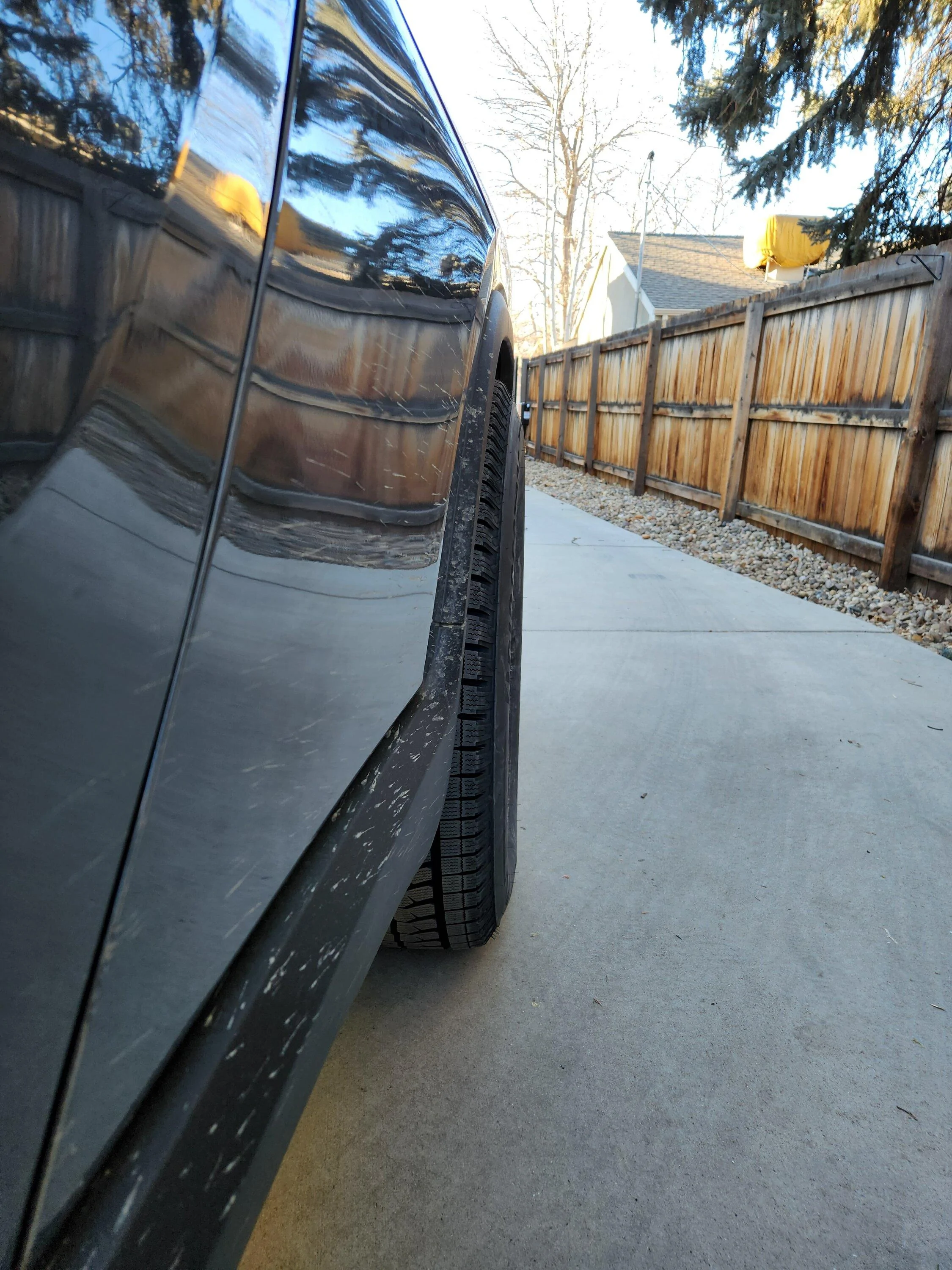 Rivian R1T R1S Random 20 Inch rims (cheap) for snow tires 20221217_092909