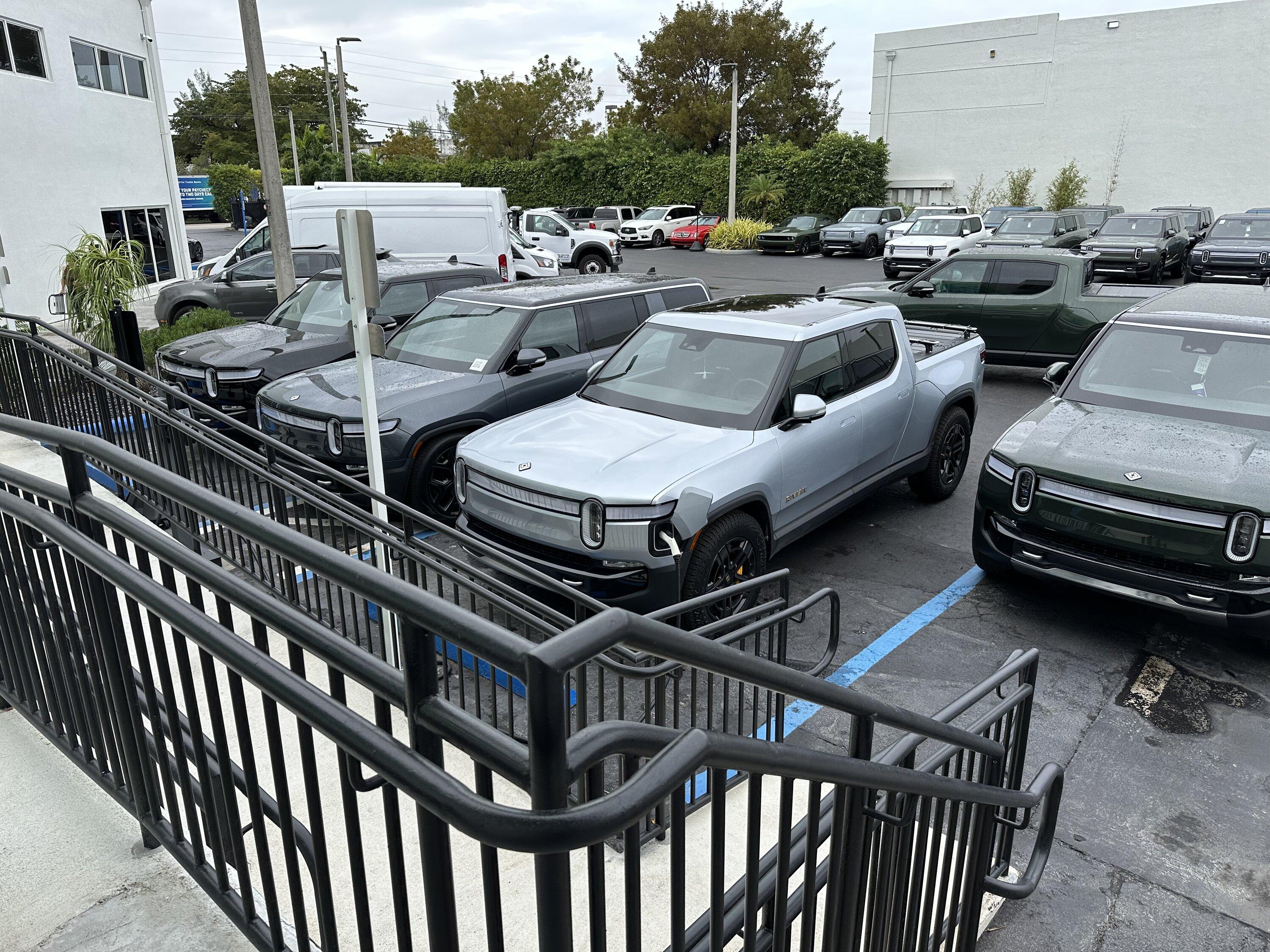 Rivian R1T R1S Visited the Rivian Miami Service Center - Photos 49029B26-62E6-4D0D-861D-90EA8663CD35