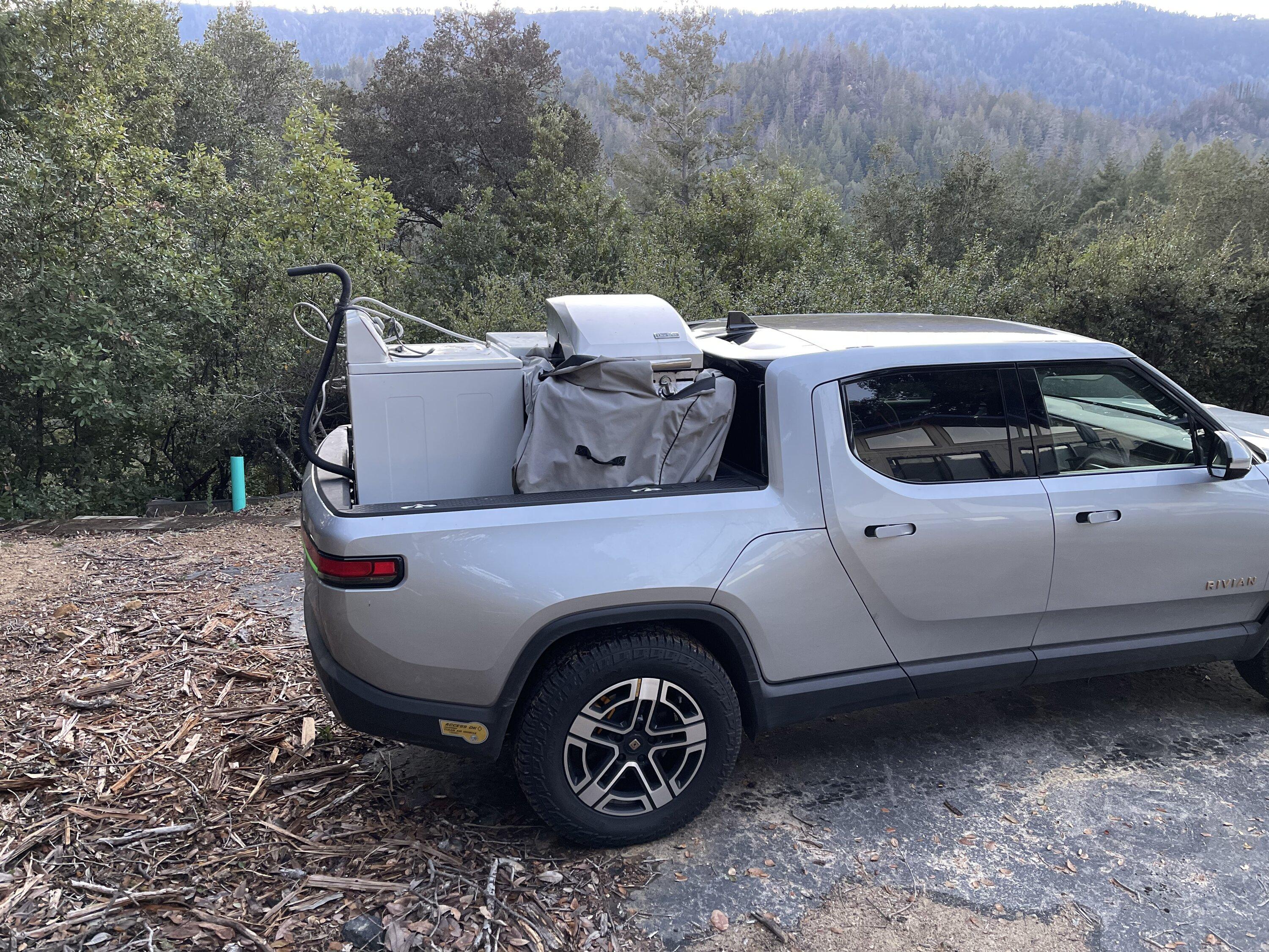 Rivian R1T R1S What do you use your R1T bed for?  (Picture Edition) 332914F4-EDAE-4C11-A443-94712D0785F0