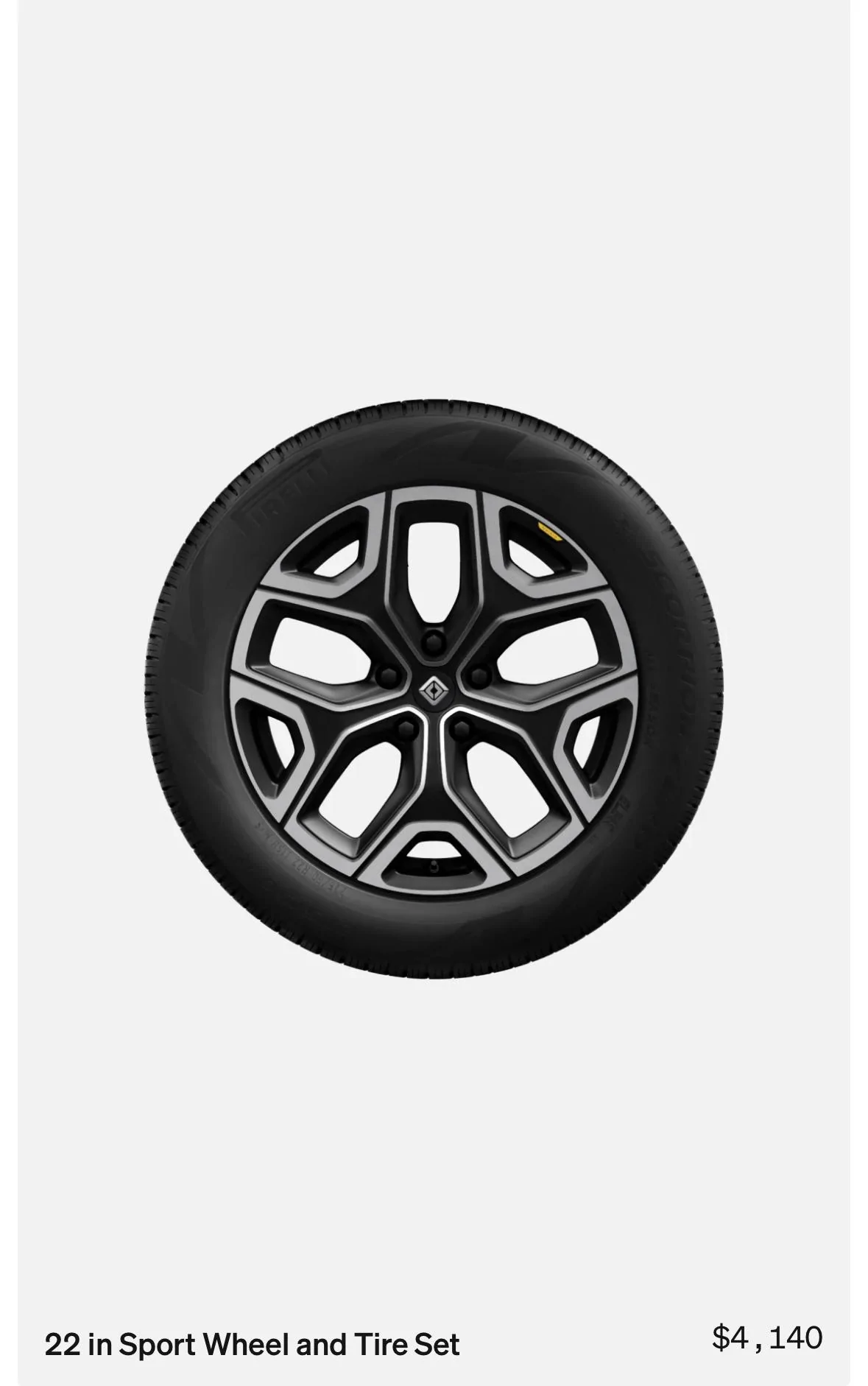 Rivian R1T R1S Price Increase for Wheel and Tire Sets - 12/19/2022? D81862D8-0F4B-4DE1-A810-0EFD6ED9D4D0