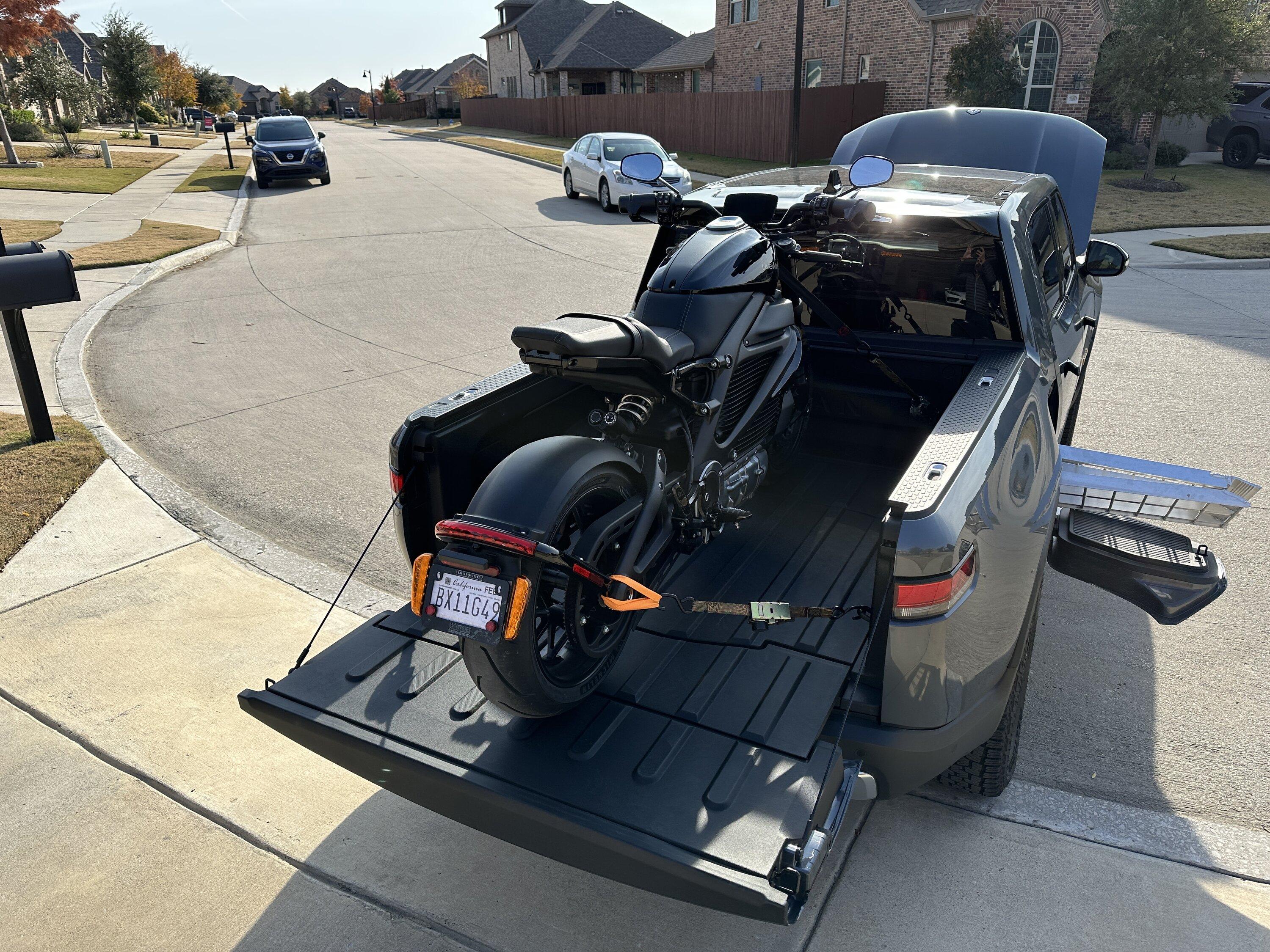 Rivian R1T R1S What do you use your R1T bed for?  (Picture Edition) IMG_4095.JPG