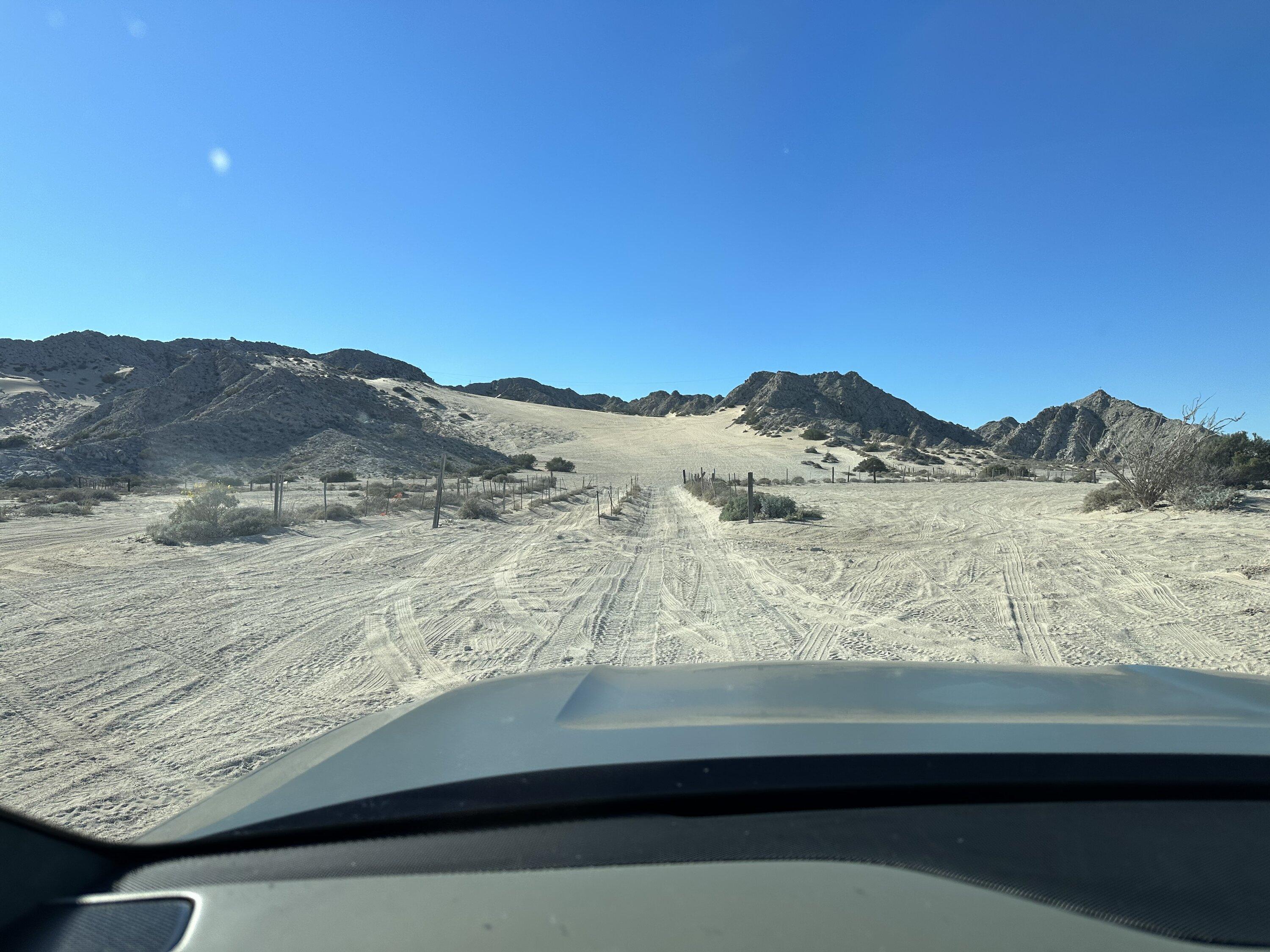 Rivian R1T R1S R1T on Competition Hill (San Juan Hill) in Sonora Mexico BC5E6704-A28A-40D0-AEDE-A7F902D43B3D