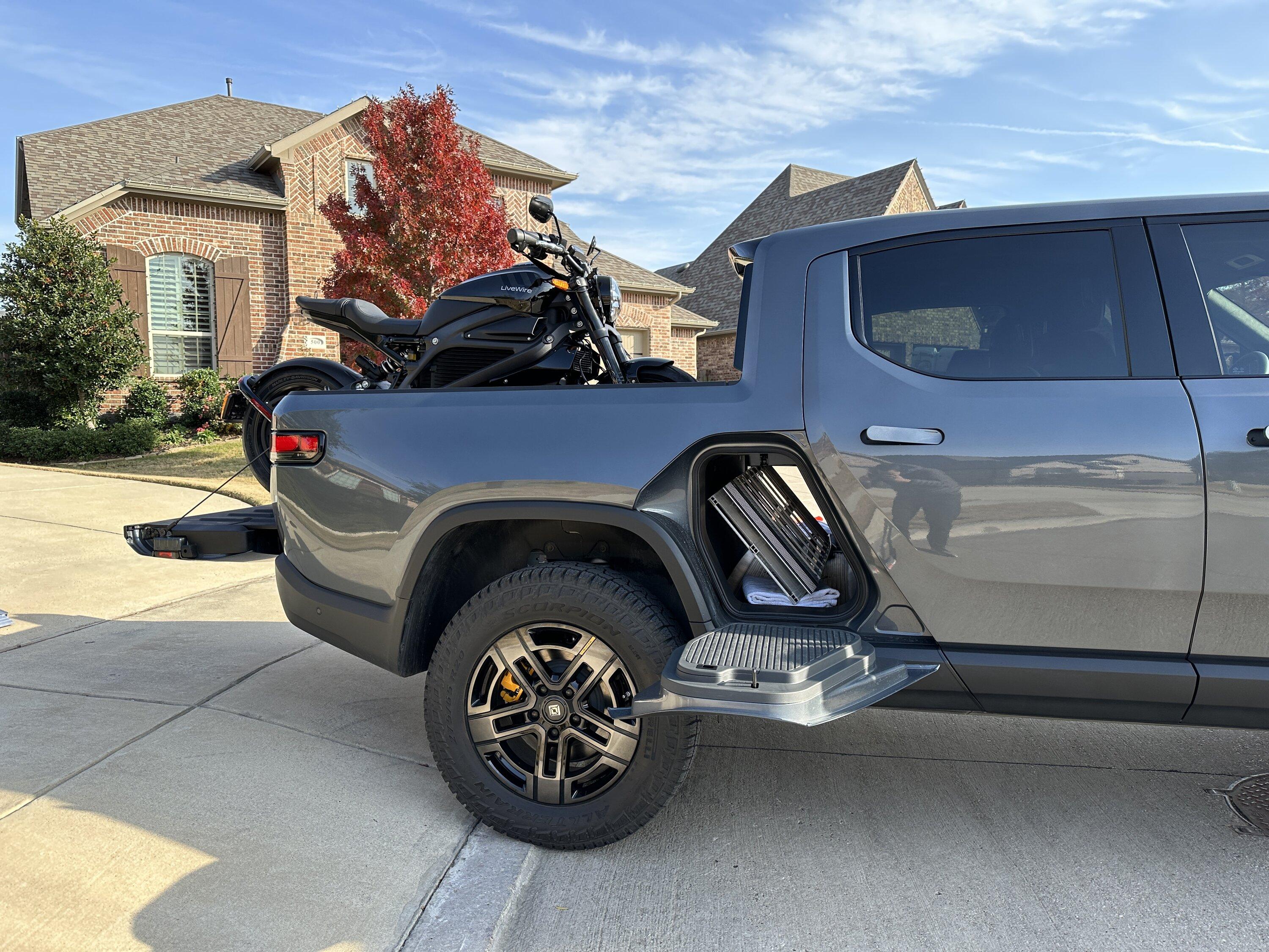 Rivian R1T R1S What do you use your R1T bed for?  (Picture Edition) IMG_4096.JPG