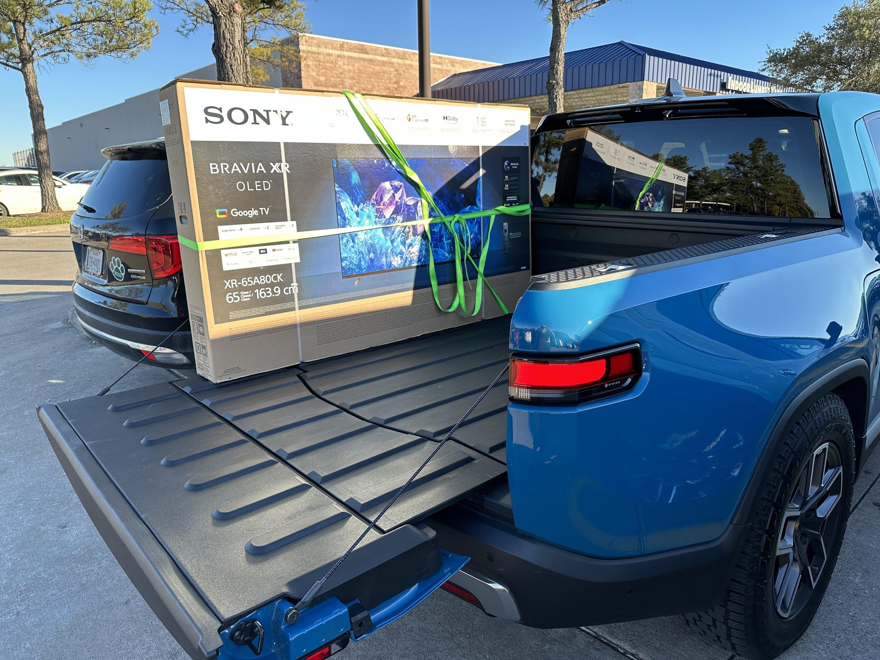 Rivian R1T R1S What do you use your R1T bed for?  (Picture Edition) 813AC90A-721B-49F6-AFE4-C4159123441D