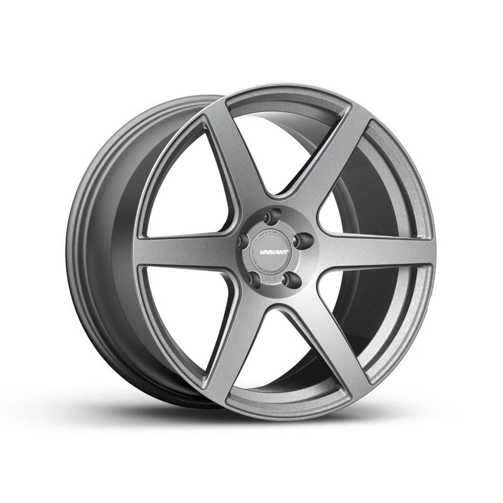 Rivian R1T R1S Direct-fit Variant forged aluminum performance street wheels for Rivian now available at Electruck4x4.com VARIANTWheels_SXX_20x11-1pc_SatinGunmetal_STD-3000px-980x980