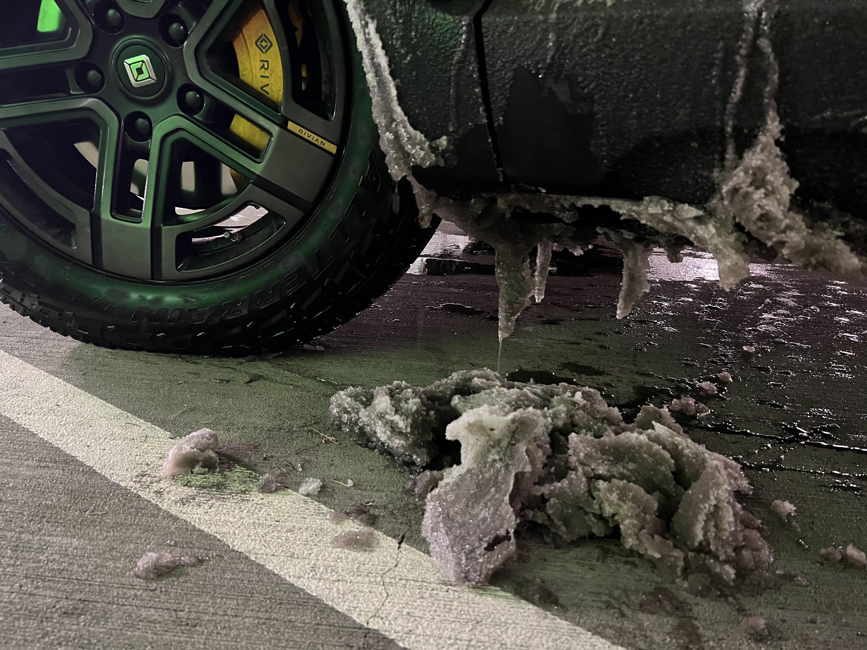 Rivian R1T R1S Cooler than being cool. Ice storm results A33015CF-1E5B-48E7-AC9D-FE23019BDCBC