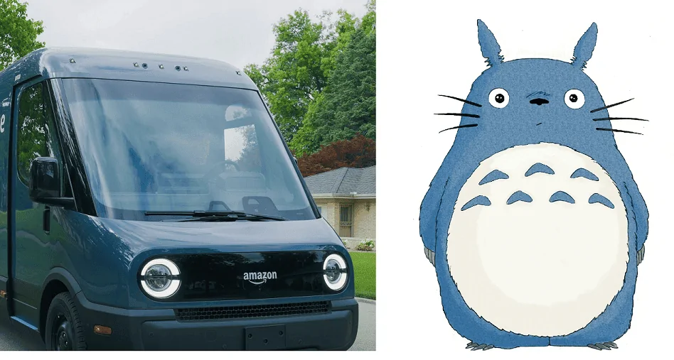 Rivian R1T R1S Share Your Vehicle Name Here Totoro_amazon_truck