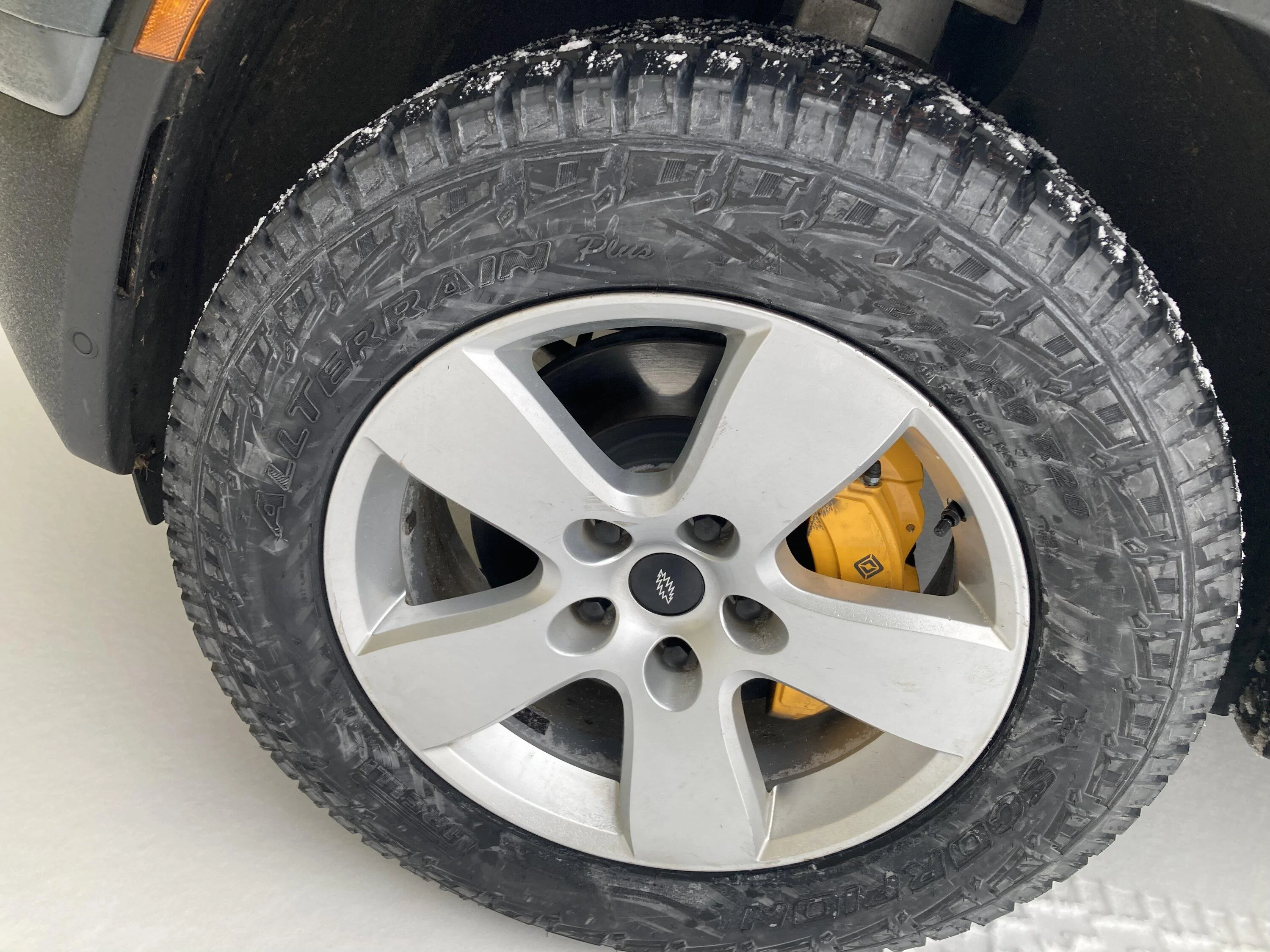 Rivian R1T R1S Random 20 Inch rims (cheap) for snow tires tempImageDiePlX