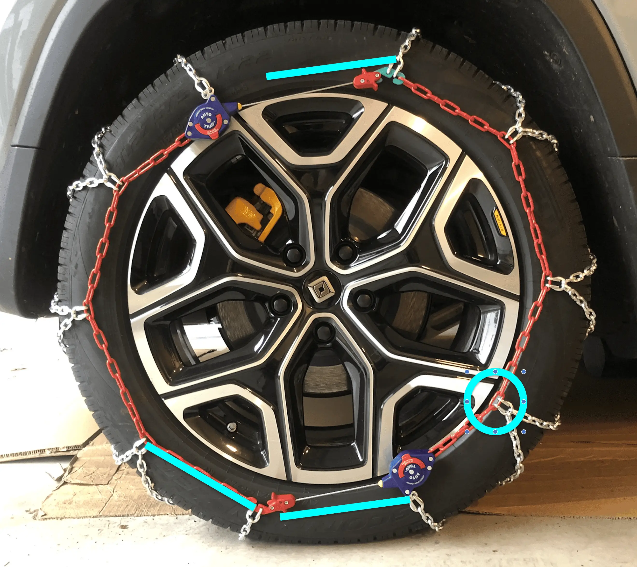 Rivian R1T R1S Snow socks for the 20s. Screenshot 2022-12-29 at 10.27.10 AM