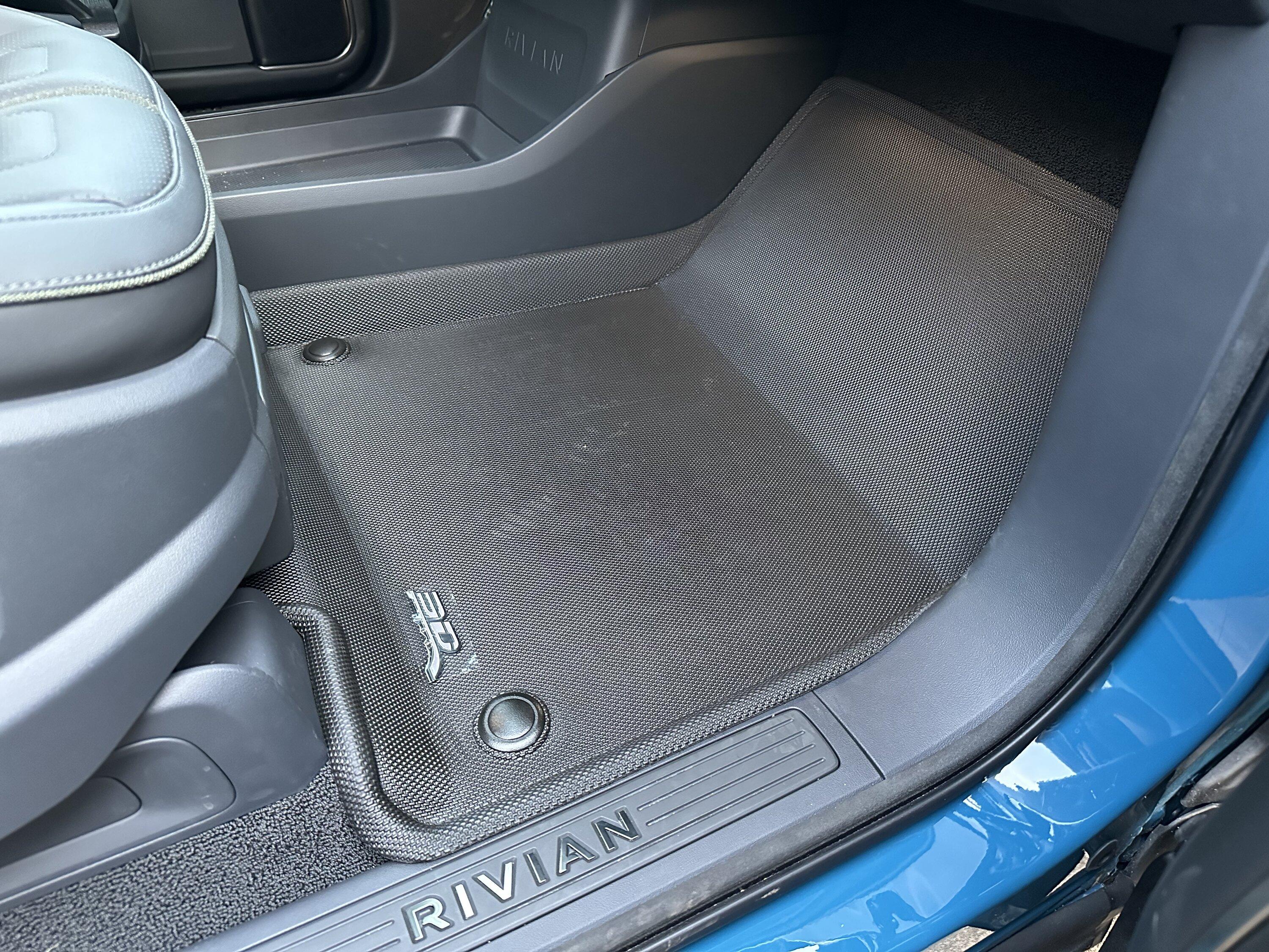 Rivian R1T R1S NEW All Weather Mats for Rivian R1T - 3D MAXpider interior and frunk - Free Shipping 2755CBE6-2868-4D5D-9257-8DB5F8923FC7
