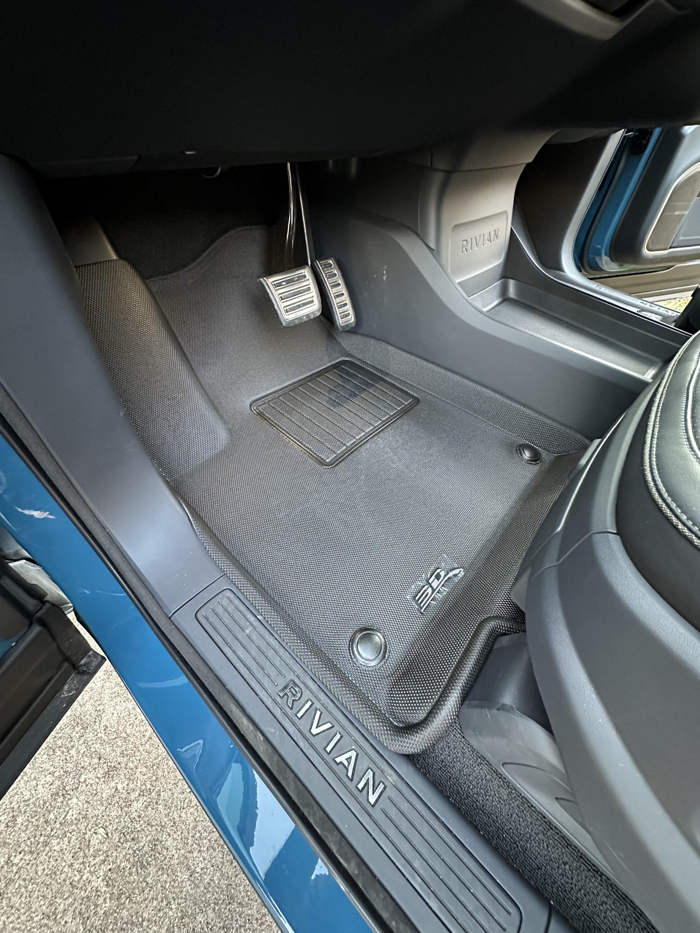 Rivian R1T R1S NEW All Weather Mats for Rivian R1T - 3D MAXpider interior and frunk - Free Shipping 99B692A9-141B-41DF-A300-4C717041AAB8