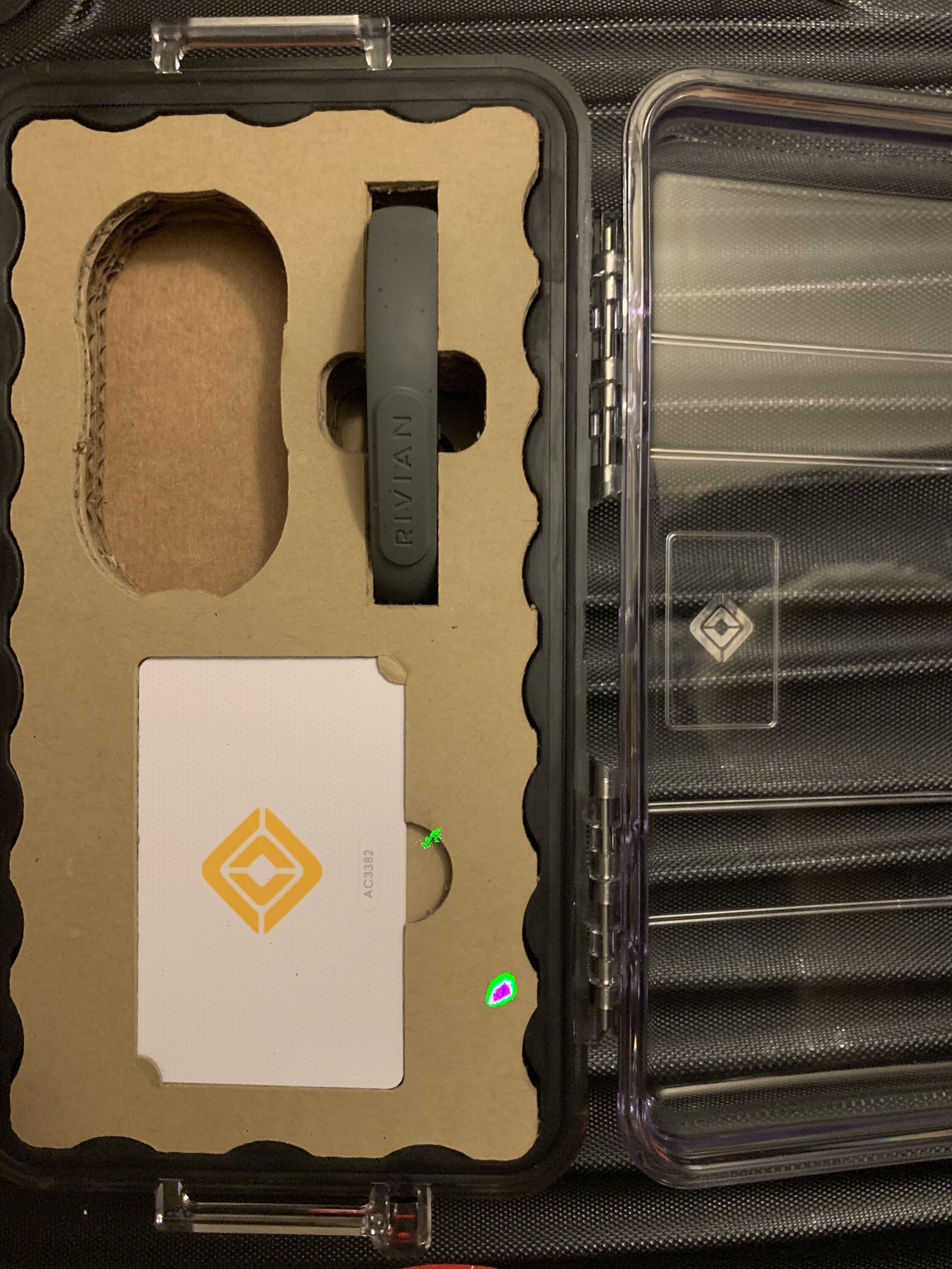 Rivian R1T R1S Does the wrist band key still exist? 92FA8D5E-FECA-4071-994C-046A46ABC1B1
