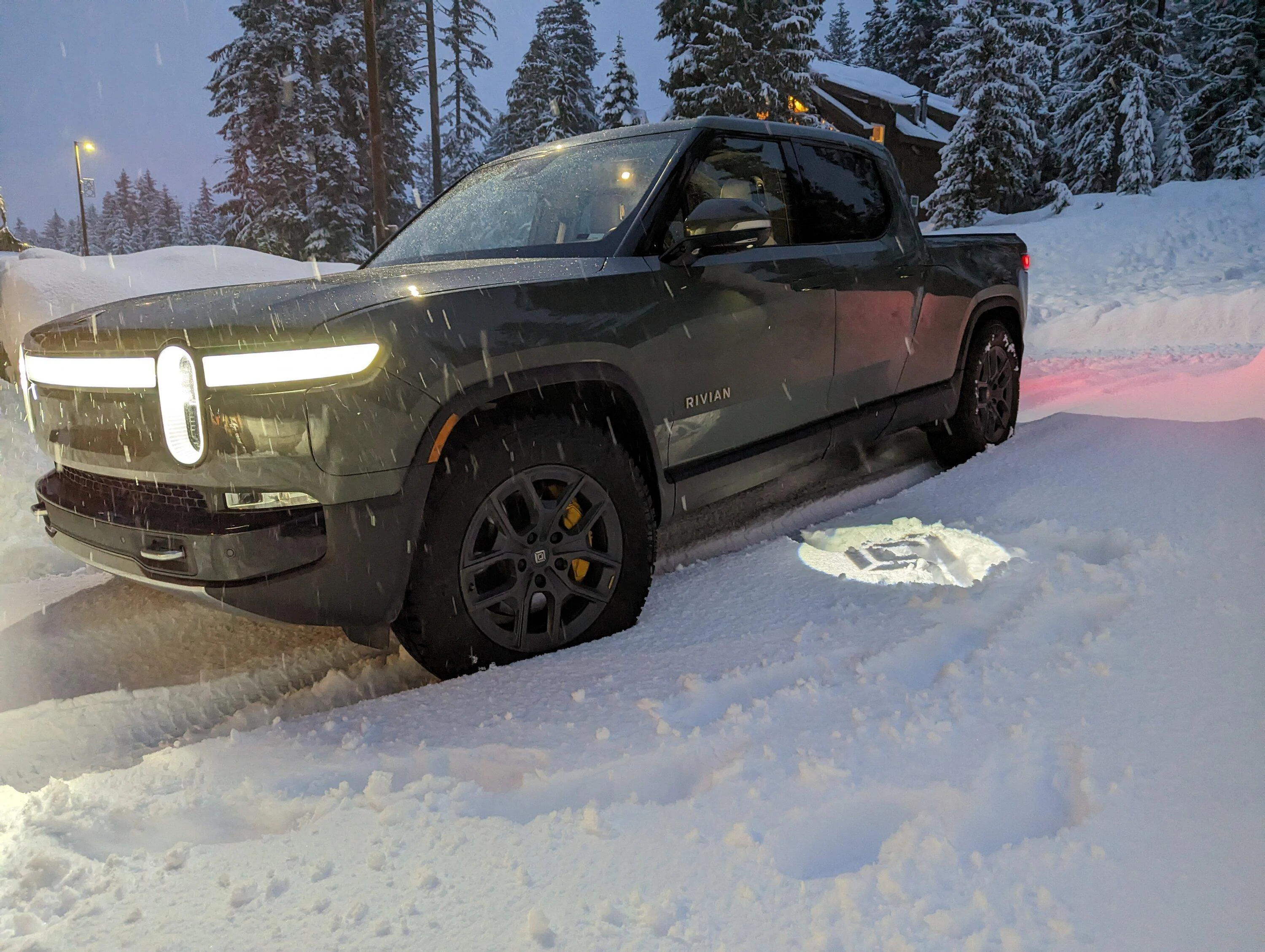 Rivian R1T R1S Review: Nokian Hakkapelitta LT3 Winter Tires (Non-Studded) on Rivian R1T Winterforce3