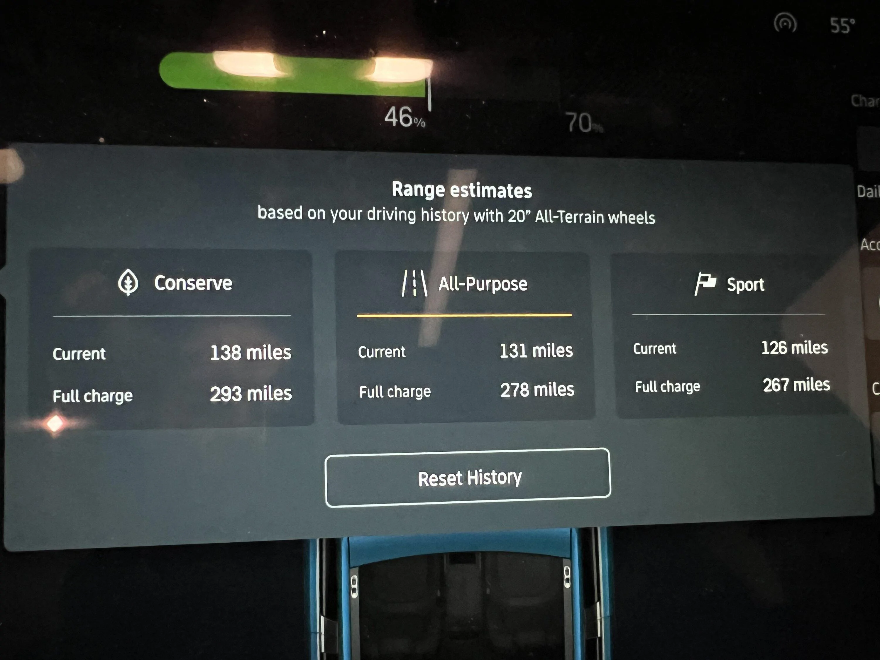 Rivian R1T R1S What max range calculations is everyone getting? 21676C51-1436-410C-B1A9-3AEA33C95285