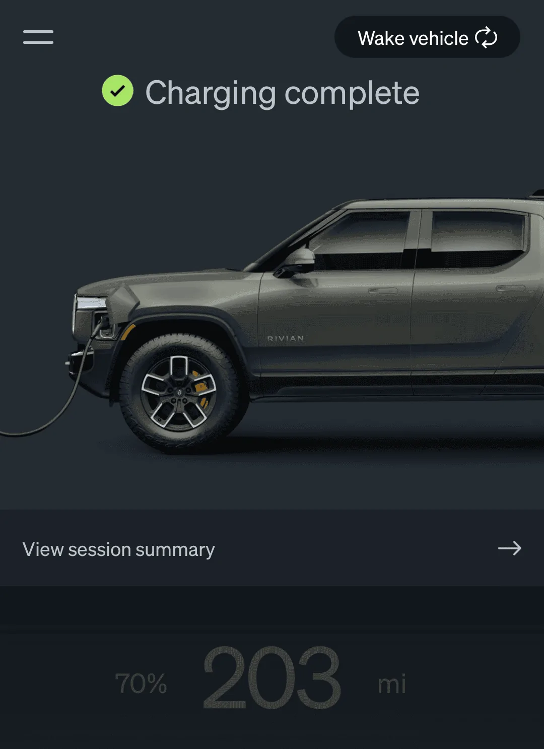 Rivian R1T R1S What max range calculations is everyone getting? Screenshot_20230107-221935~2